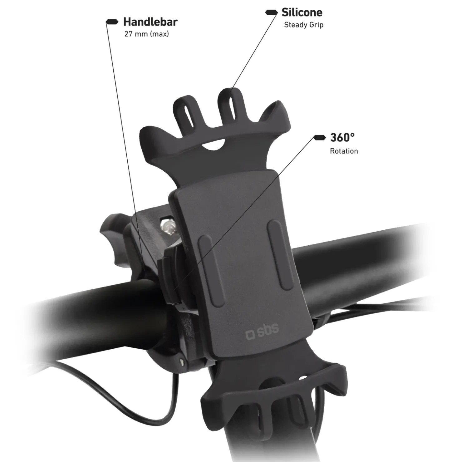 360 ° Handyhalter für Fahrrad und Roller|SBS Best