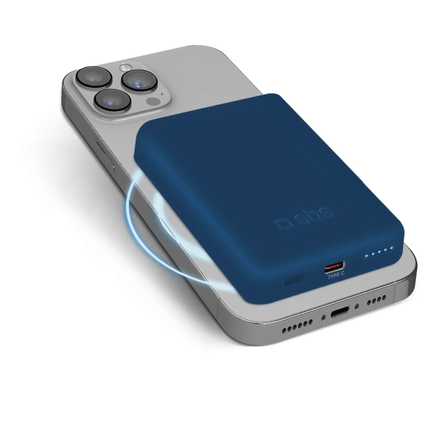 5000 mAh kabellose magnetische Powerbank|SBS Online