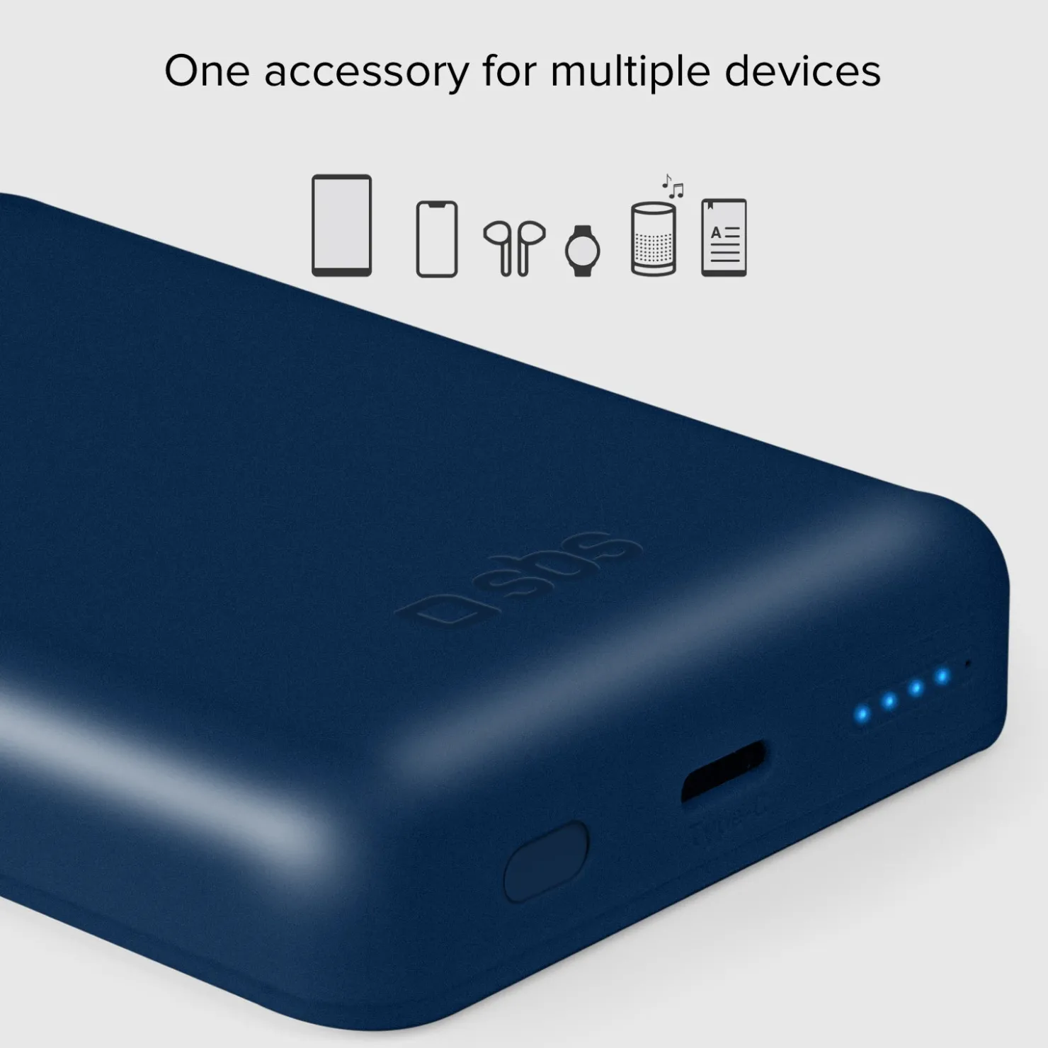 5000 mAh kabellose magnetische Powerbank|SBS Online