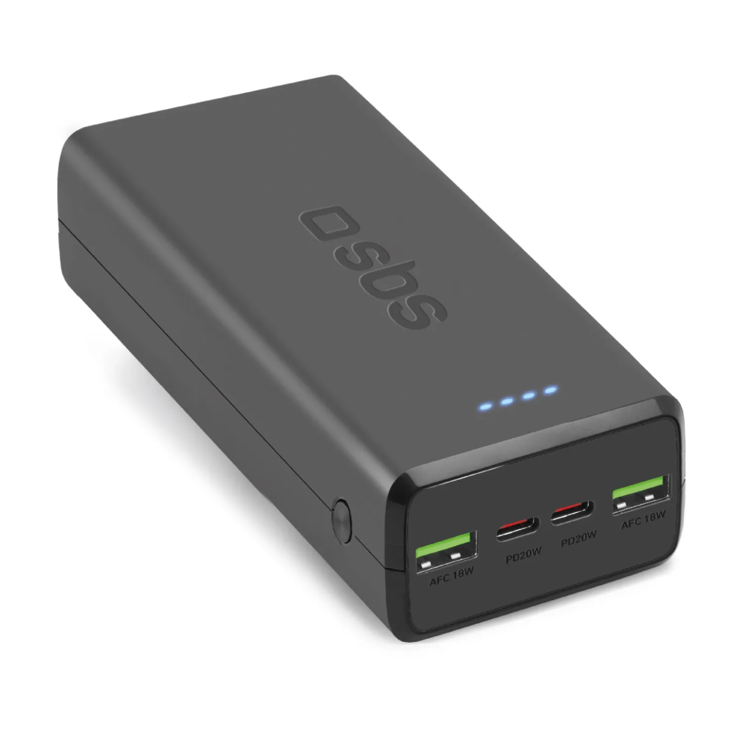 30.000 mAh-Powerbank mit 2 USB-C und 2 USB-A Anschlüssen|SBS Fashion