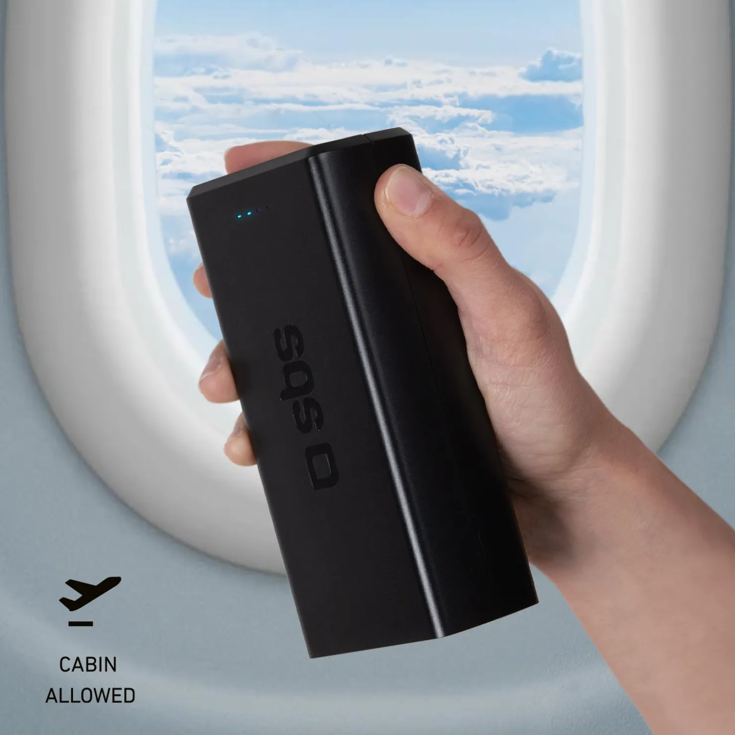 30.000 mAh-Powerbank mit 2 USB-C und 2 USB-A Anschlüssen|SBS Fashion