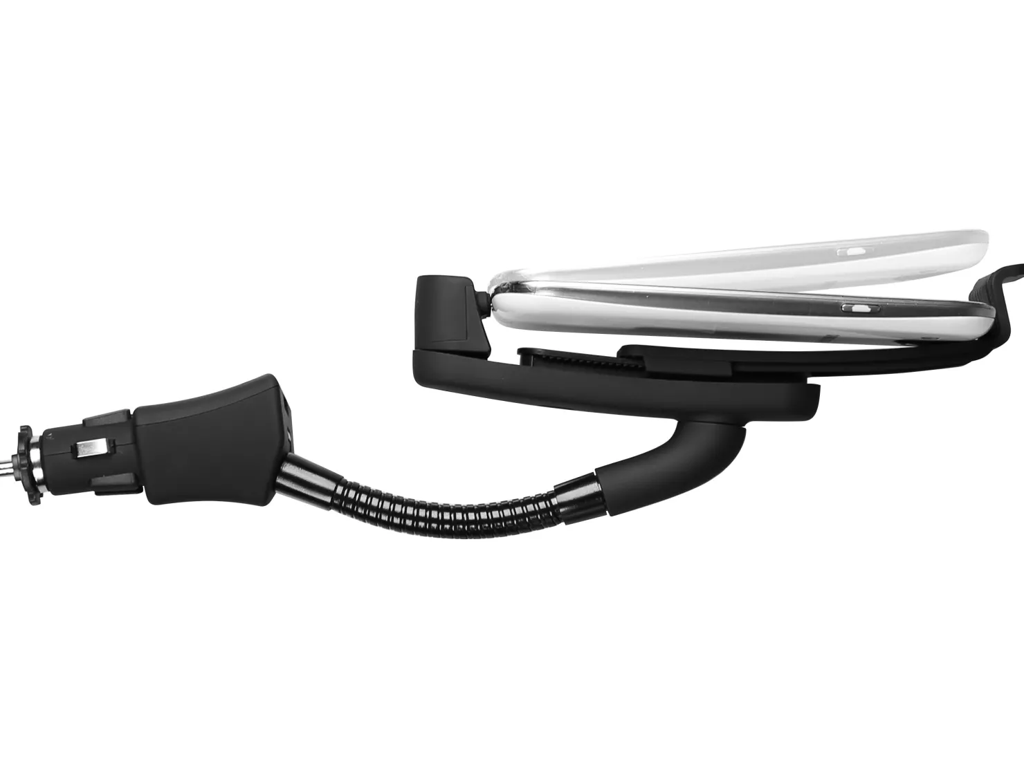 Autohalterung mit Micro-USB-Anschluss und USB-Port für Smartphones bis 5,5"|SBS Sale