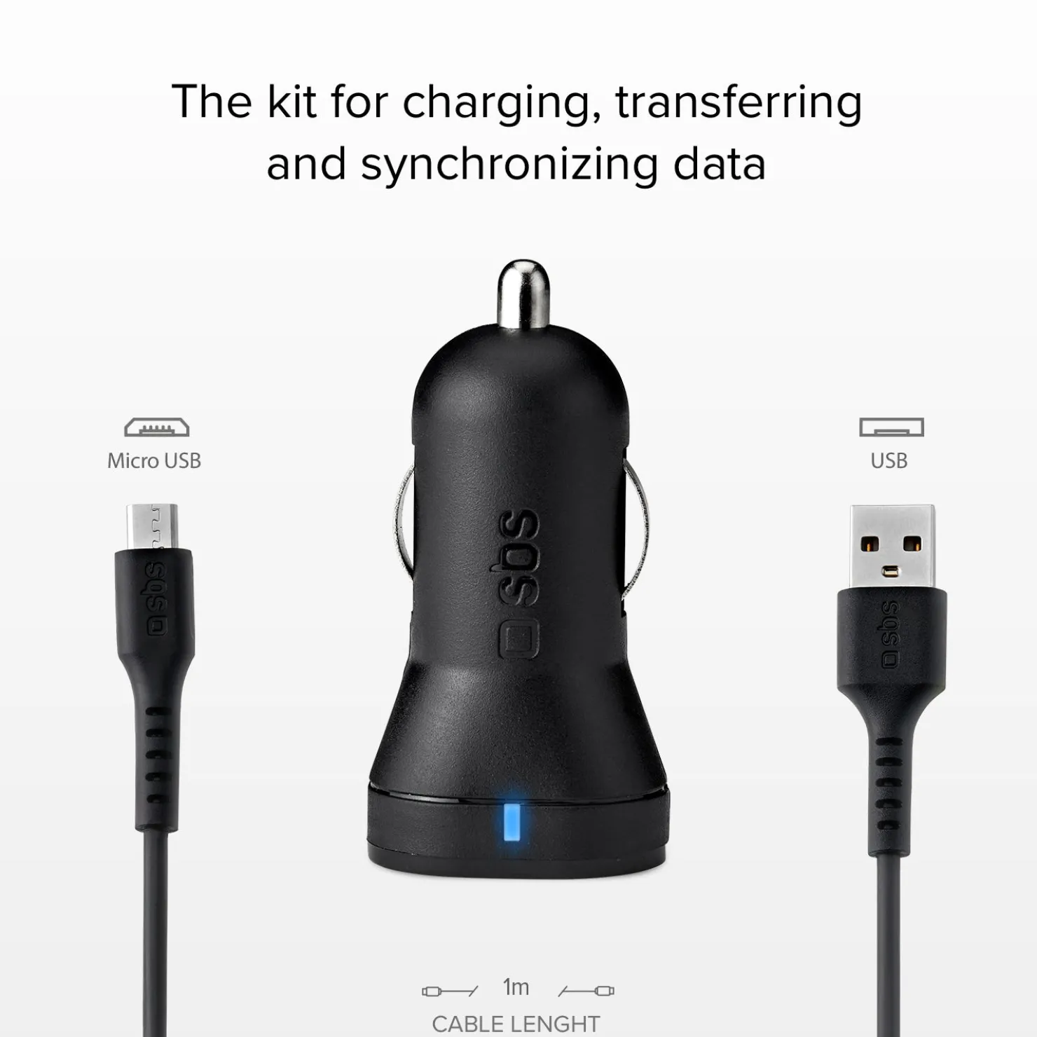 Auto-Ladeset mit Micro-USB|SBS Outlet