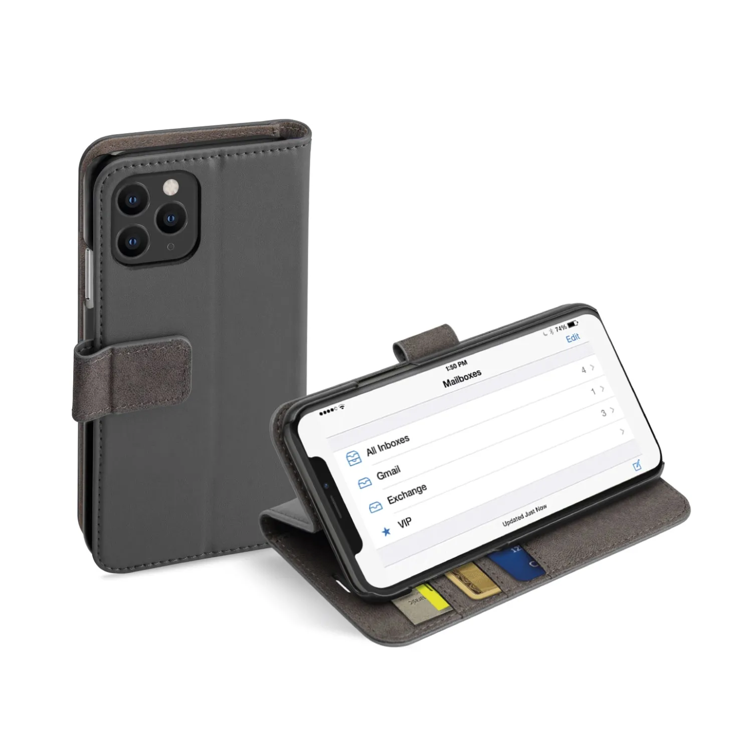 Book Case Wallet für iPhone 14/13 mit Standfunktion|SBS Online