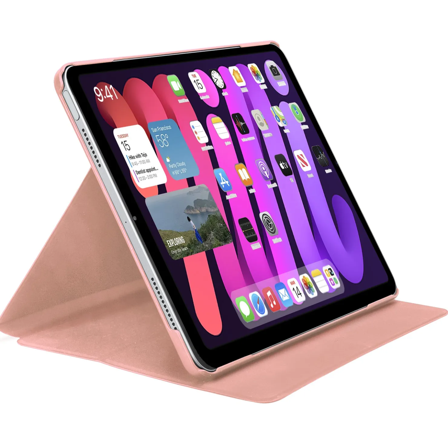 Book Pro-Schutzhülle mit Ständer für iPad Mini 6/Mini 7|SBS Clearance
