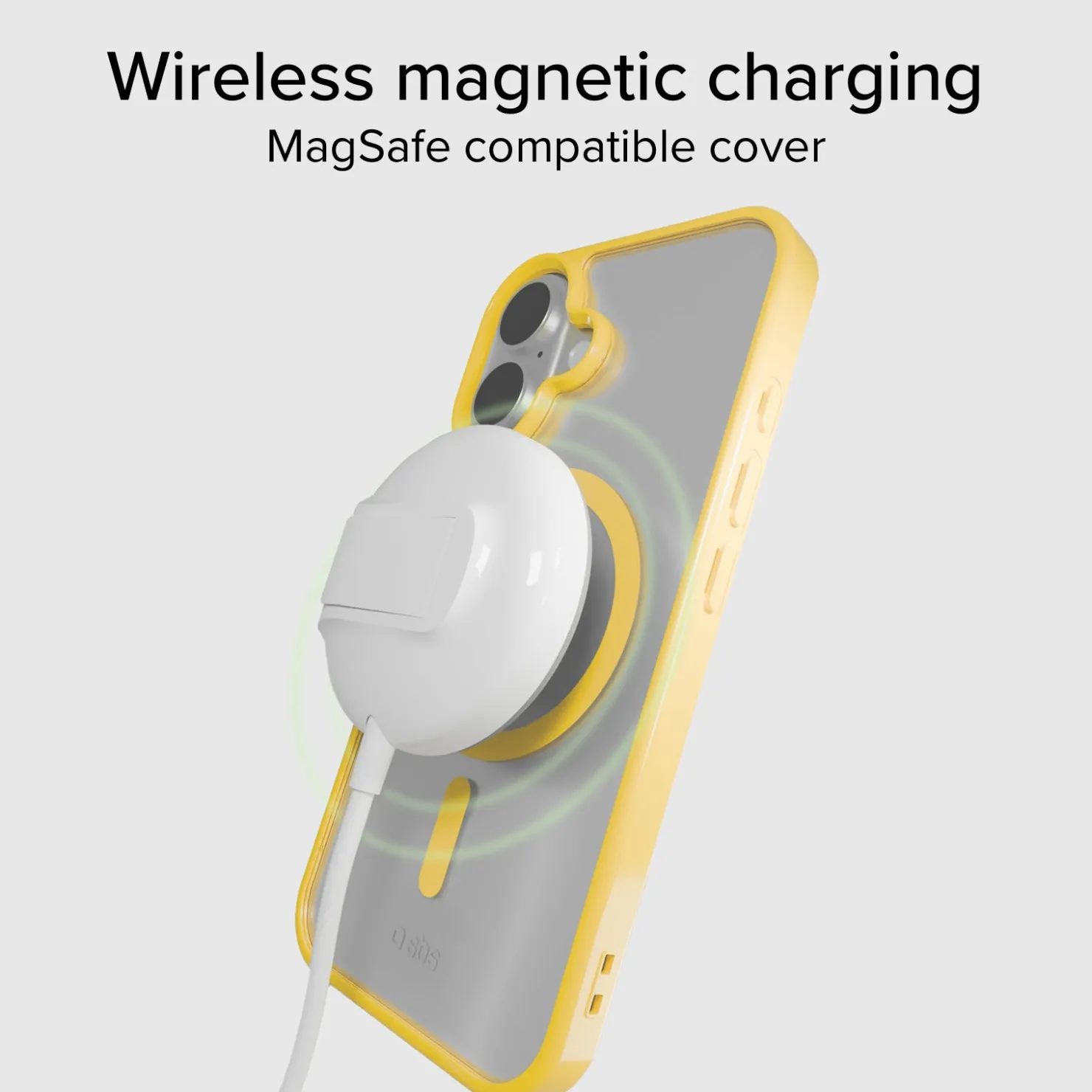 Case für iPhone 16 mit farbigen Rändern, kompatibel mit MagSafe Aufladung|SBS Sale