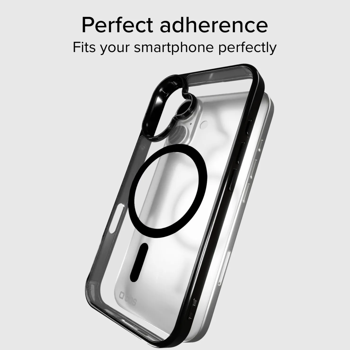 Case für iPhone 16 Plus mit farbigen Rändern, kompatibel mit MagSafe Aufladung|SBS Sale