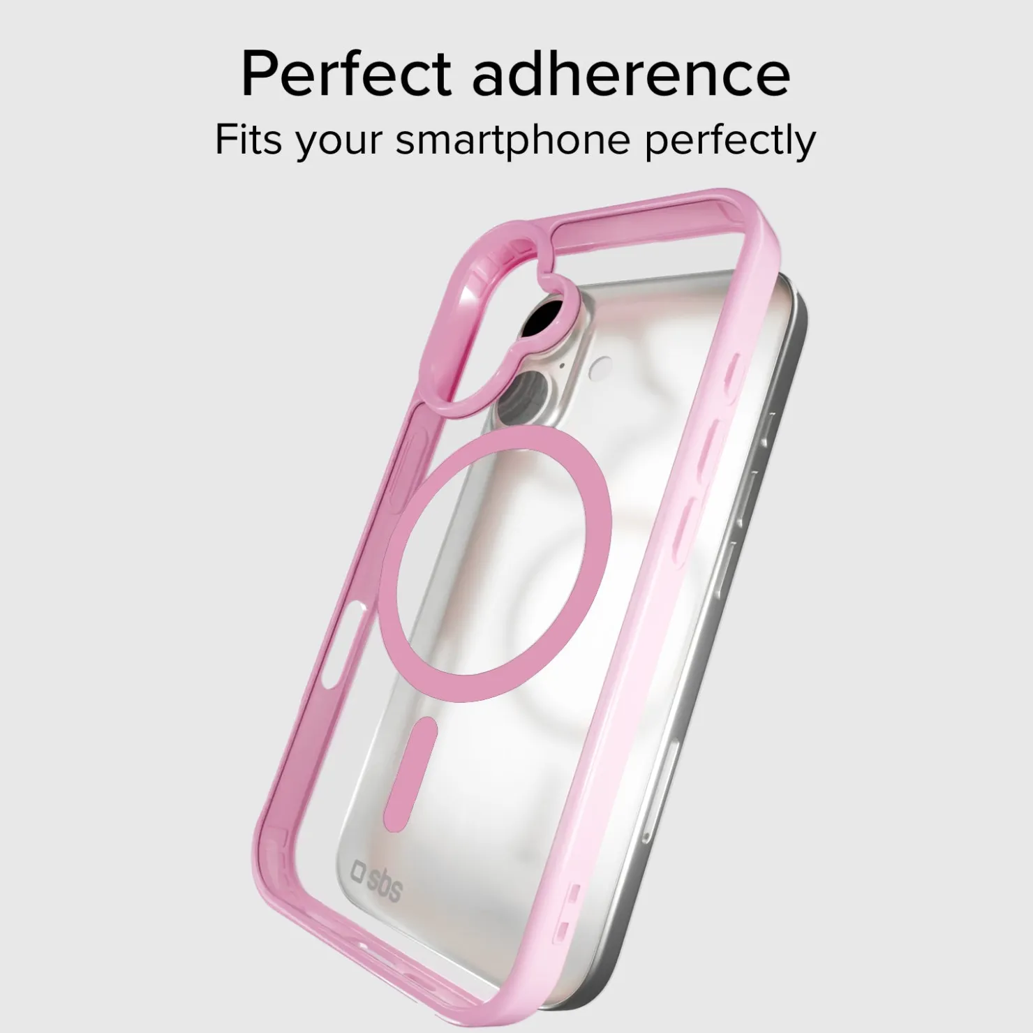 Case für iPhone 16 Plus mit farbigen Rändern, kompatibel mit MagSafe Aufladung|SBS Sale