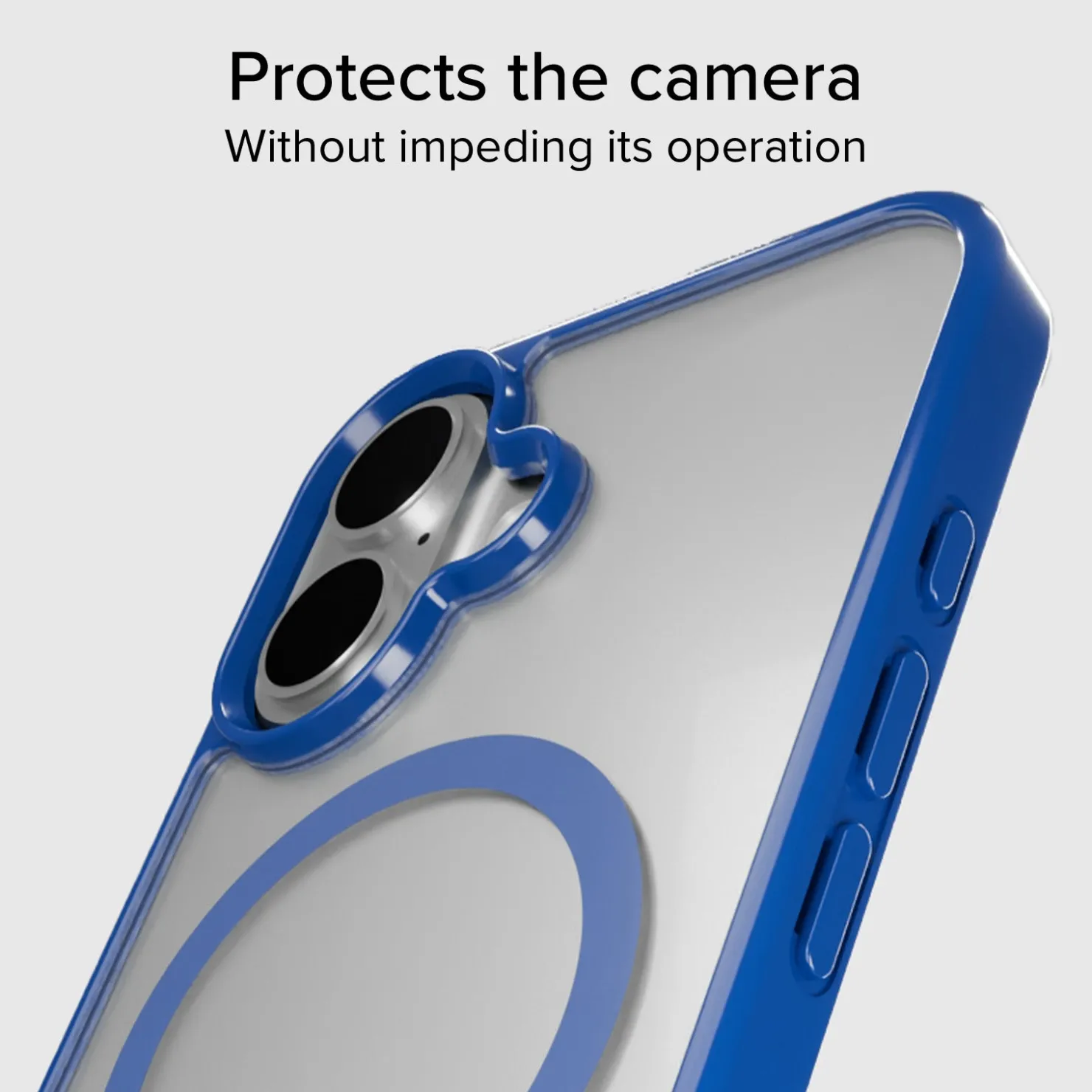 Case für iPhone 16 Plus mit farbigen Rändern, kompatibel mit MagSafe Aufladung|SBS Sale