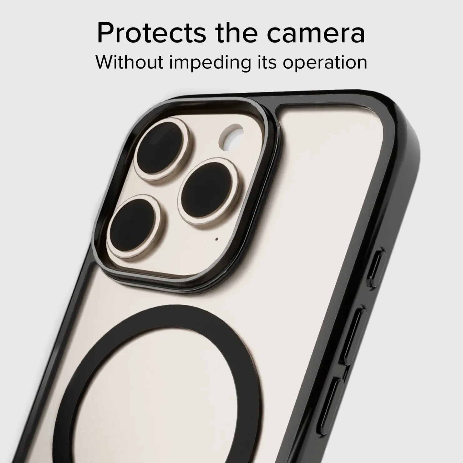 Case für iPhone 16 Pro mit farbigen Rändern, kompatibel mit MagSafe Aufladung|SBS Online