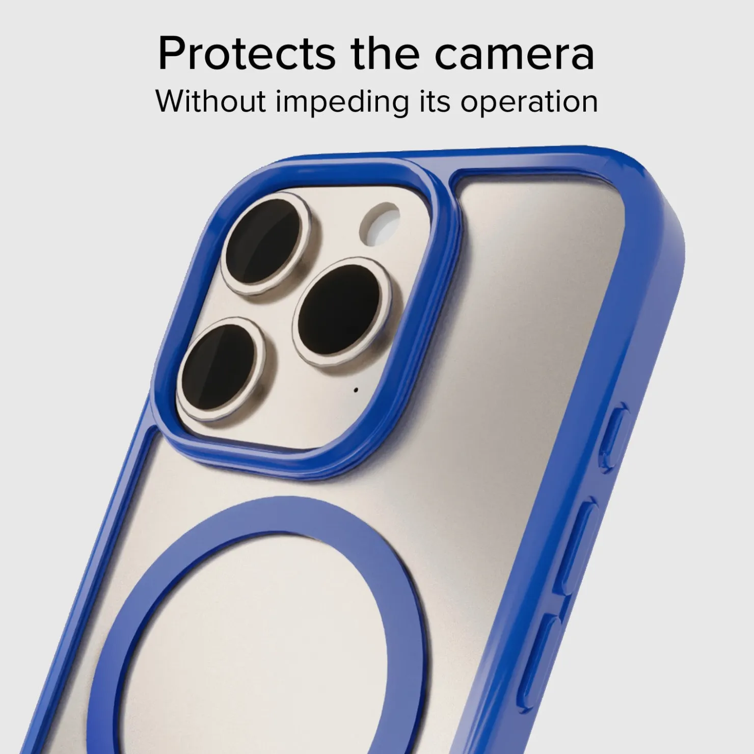Case für iPhone 16 Pro mit farbigen Rändern, kompatibel mit MagSafe Aufladung|SBS Online