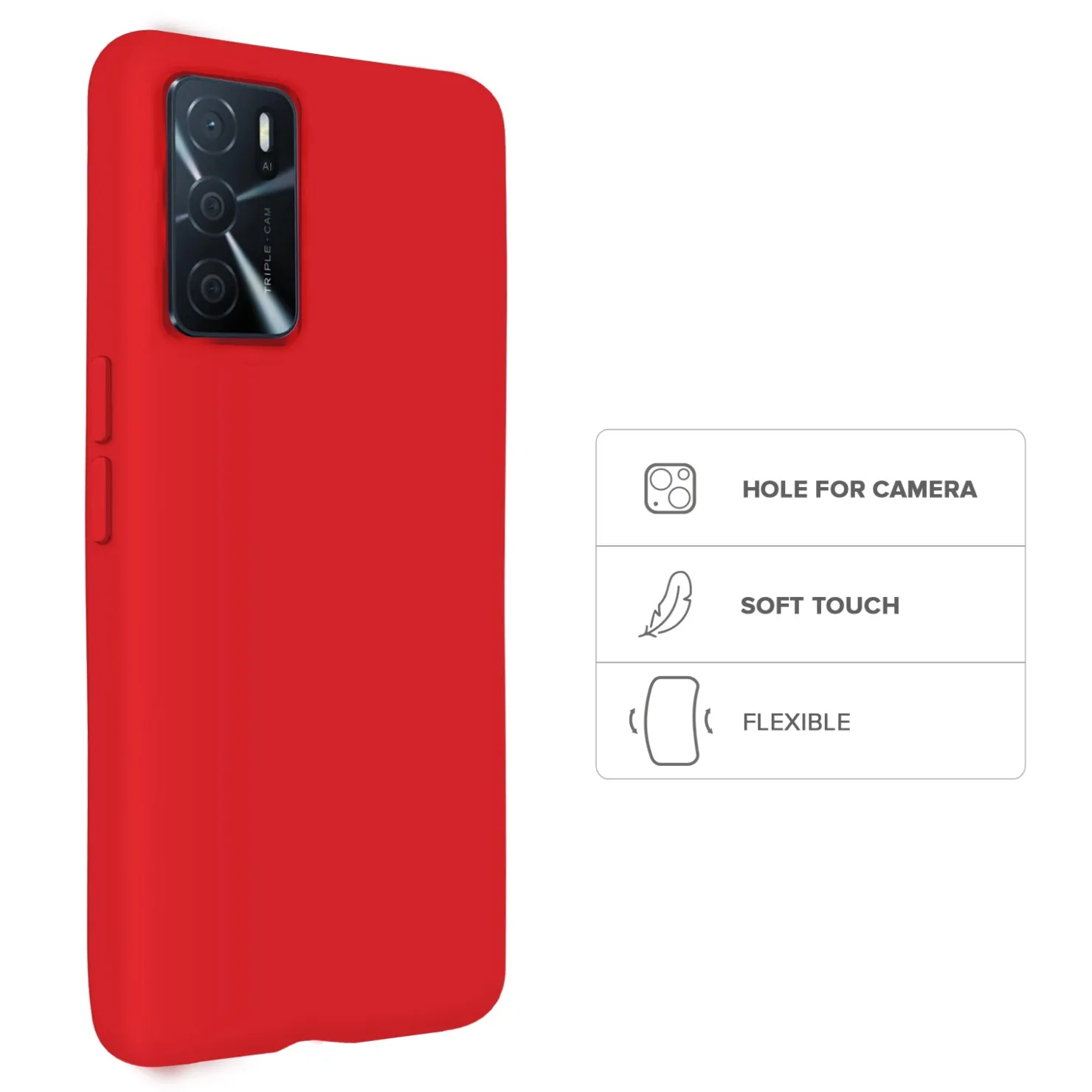 Cover Rainbow für Oppo A16/A16s/A54 4G|SBS Hot