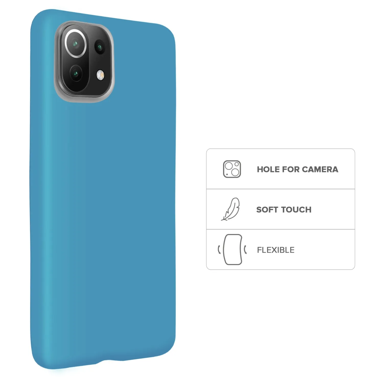 Cover Rainbow für Xiaomi Mi 11 Lite/Mi 11 Lite NE|SBS Best