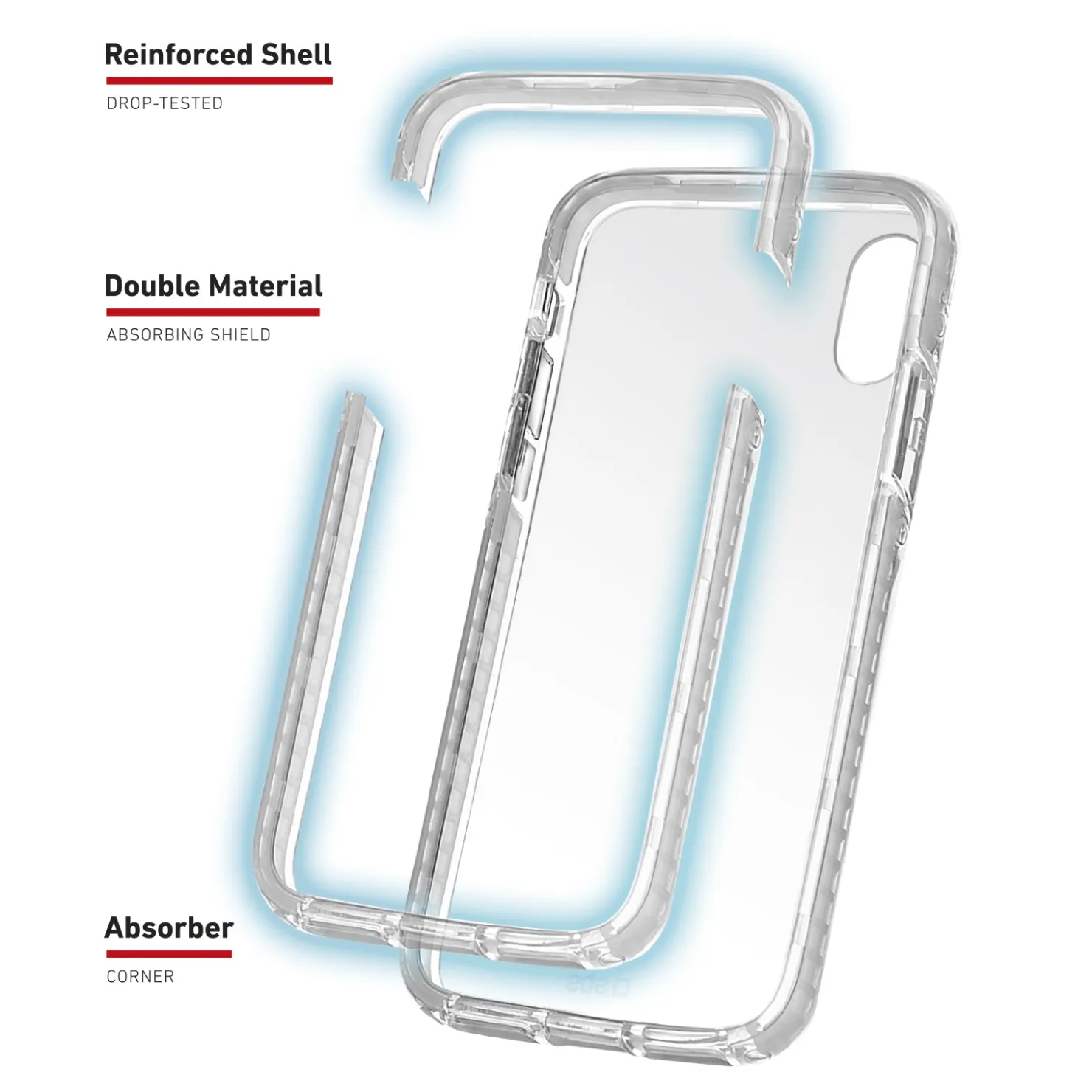 Cover Shock für iPhone XS/X – Unbreakable Collection|SBS Online