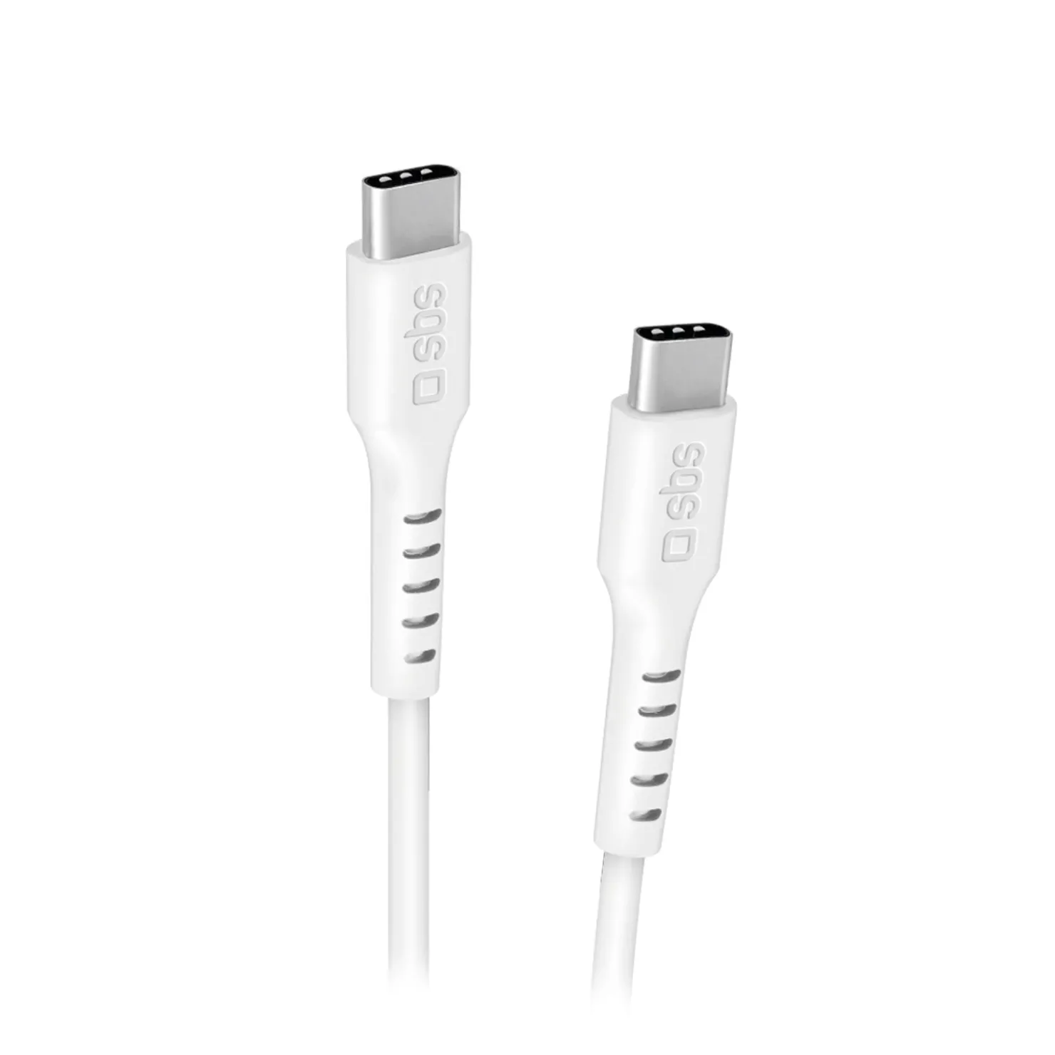 Daten- und Ladekabel 1,5 m weiß – USB-C-Stecker für 100 W-Power Delivery|SBS Clearance