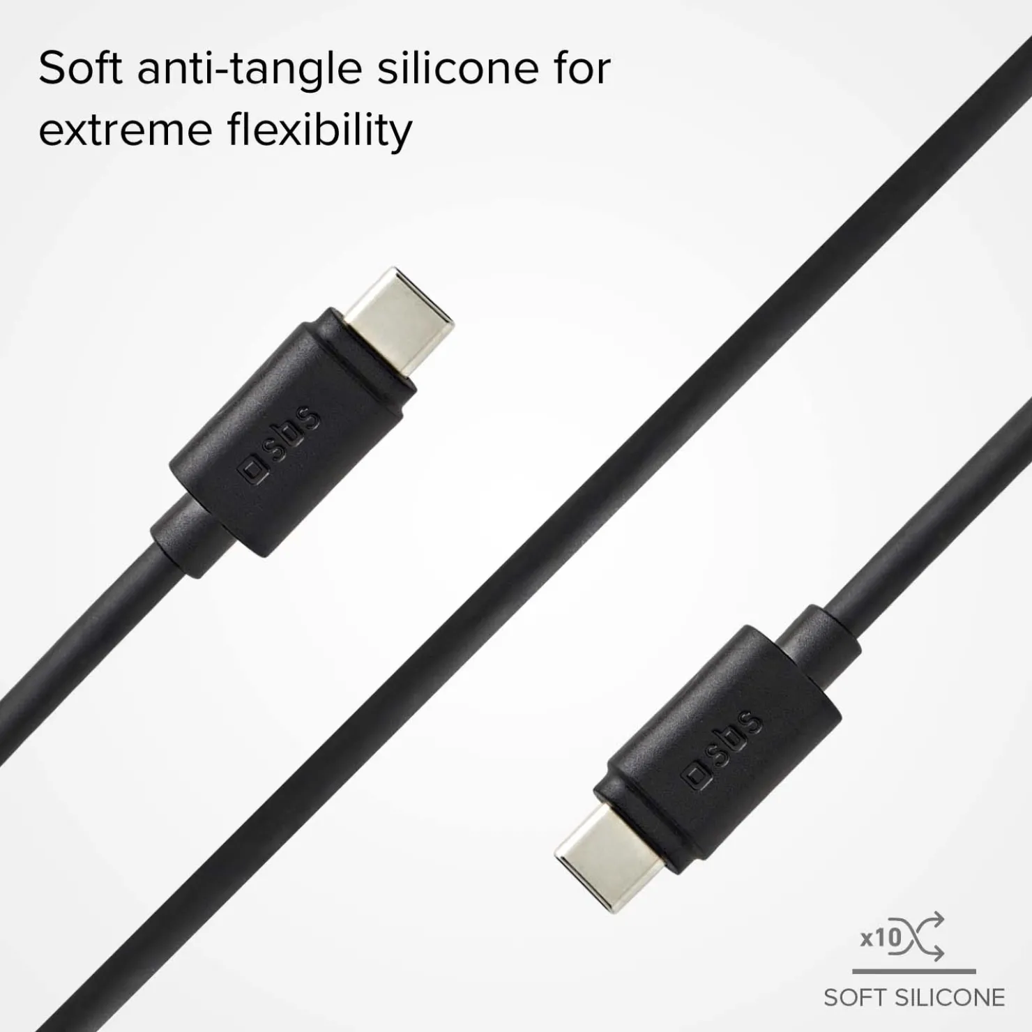 Daten- und Ladekabel mit Typ C 3.1 Steckern|SBS Clearance