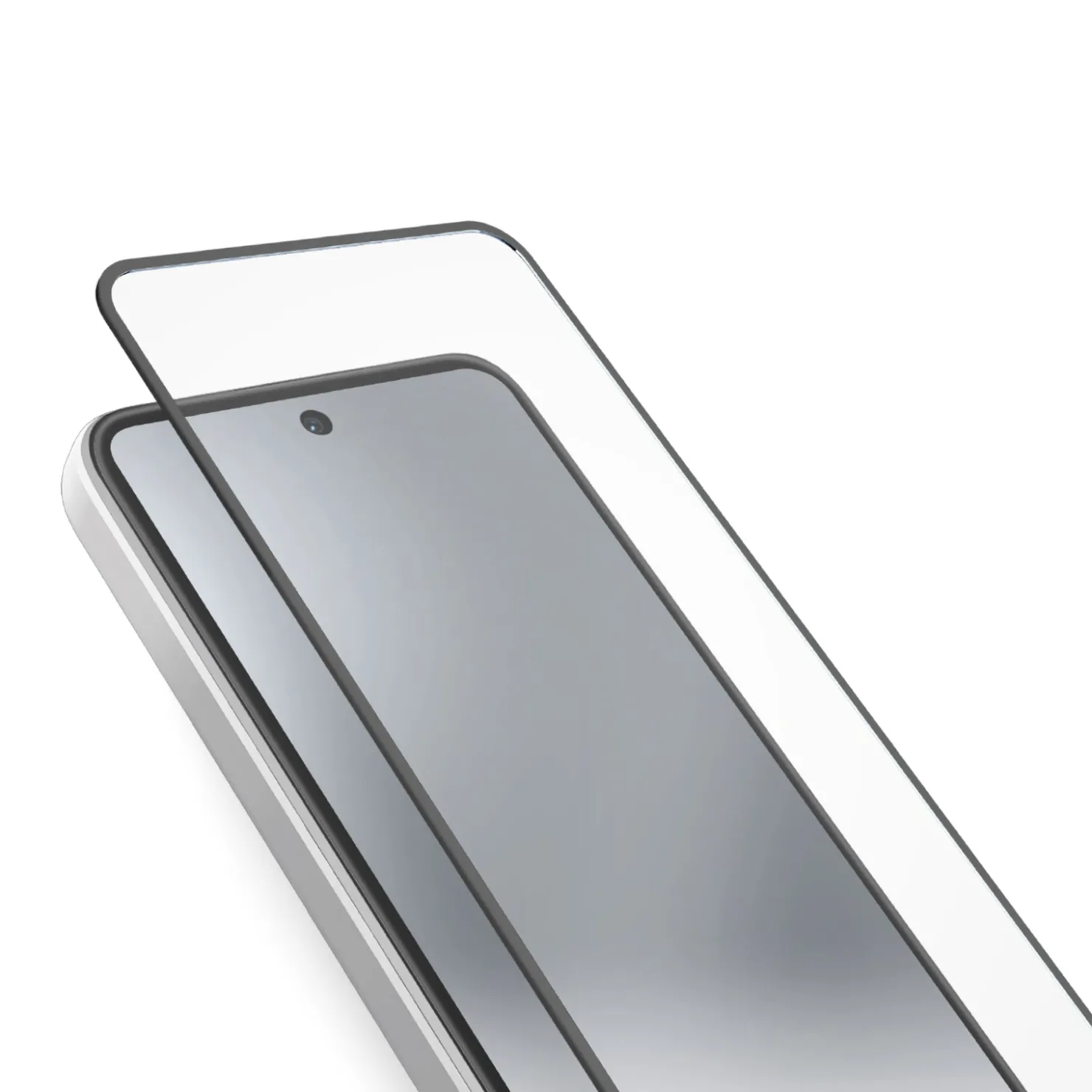 Displayschutzfolie aus Glas Full Cover pro TCL 50 5G|SBS Online