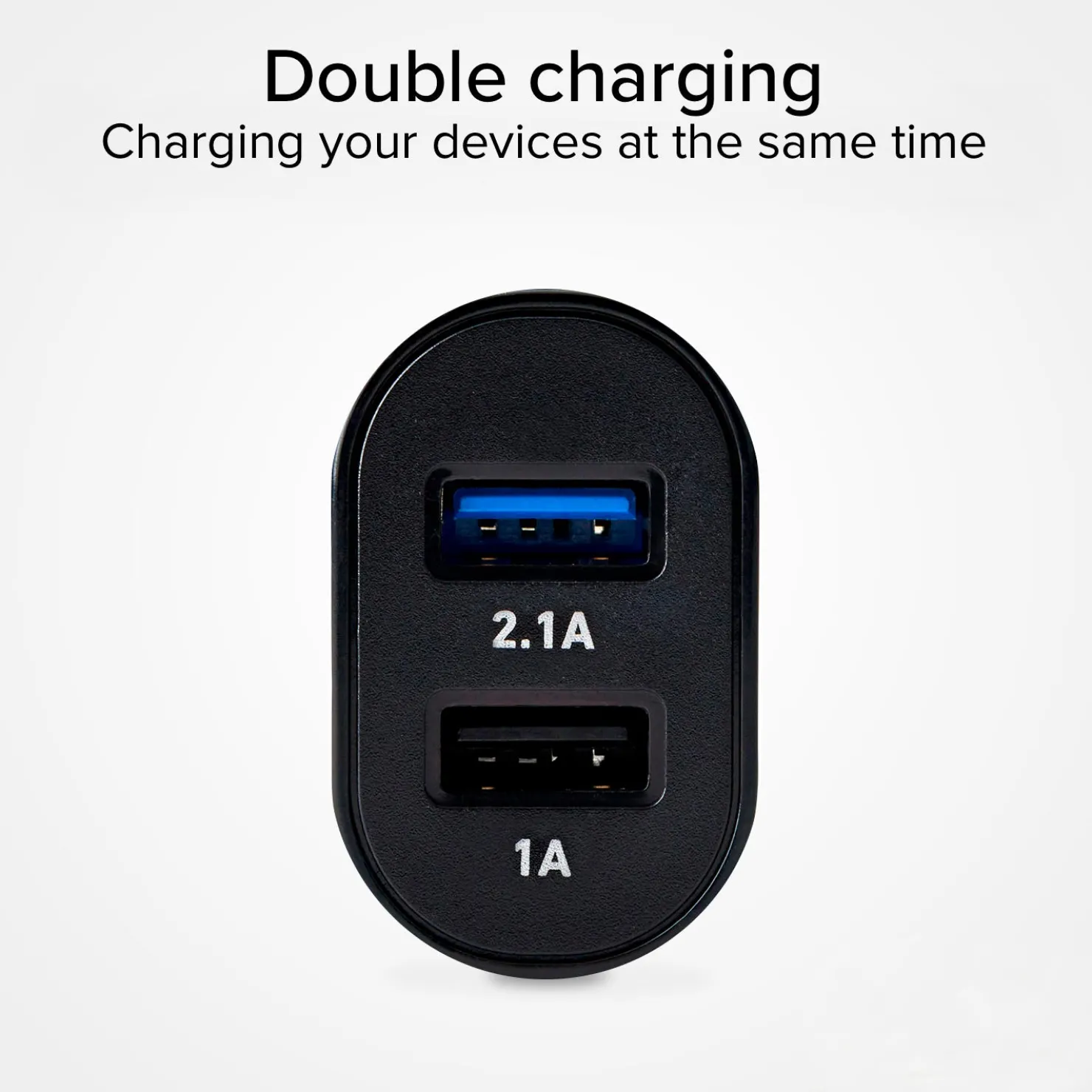 Fast Charge Ladegerät mit zwei USB-Eingängen|SBS Online