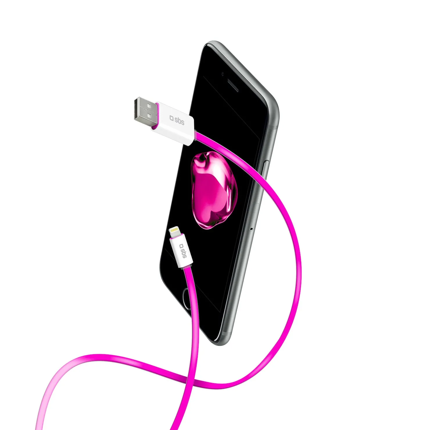 Flaches Ladekabel Lightning|SBS New