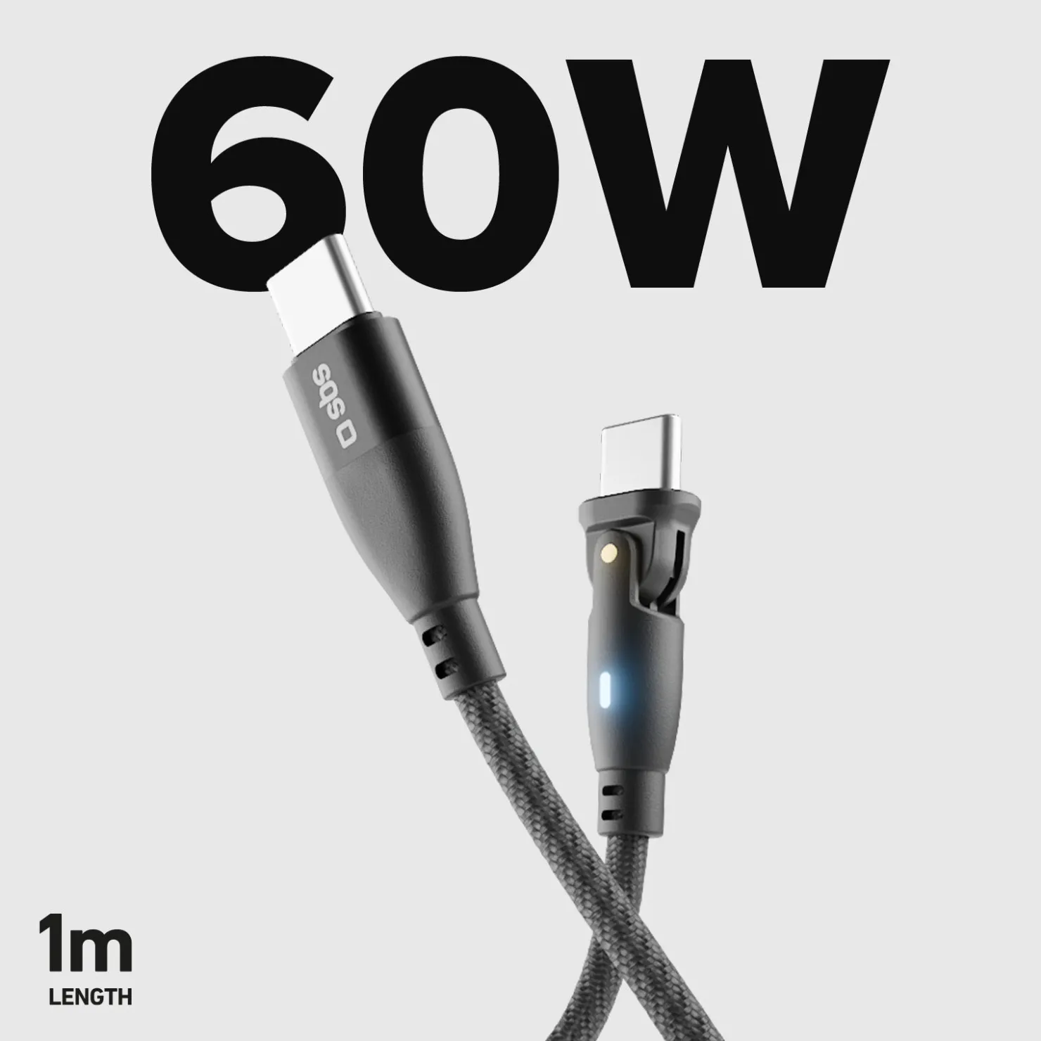 Flexi USB-C 2.0 60 W, ausrichtbar|SBS Fashion