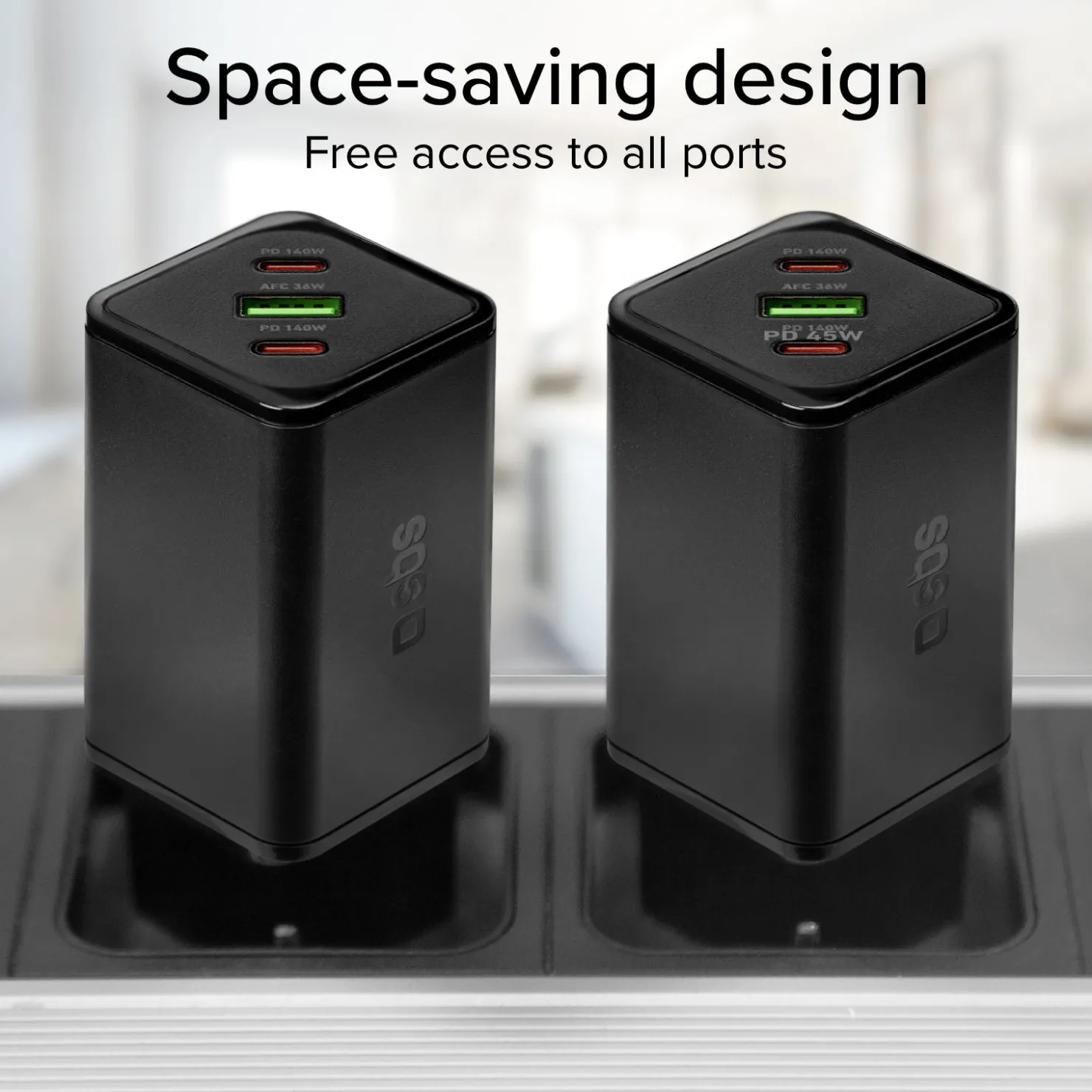 GaN-Ladegerät 140Watt mit Power Delivery (PD)|SBS Clearance