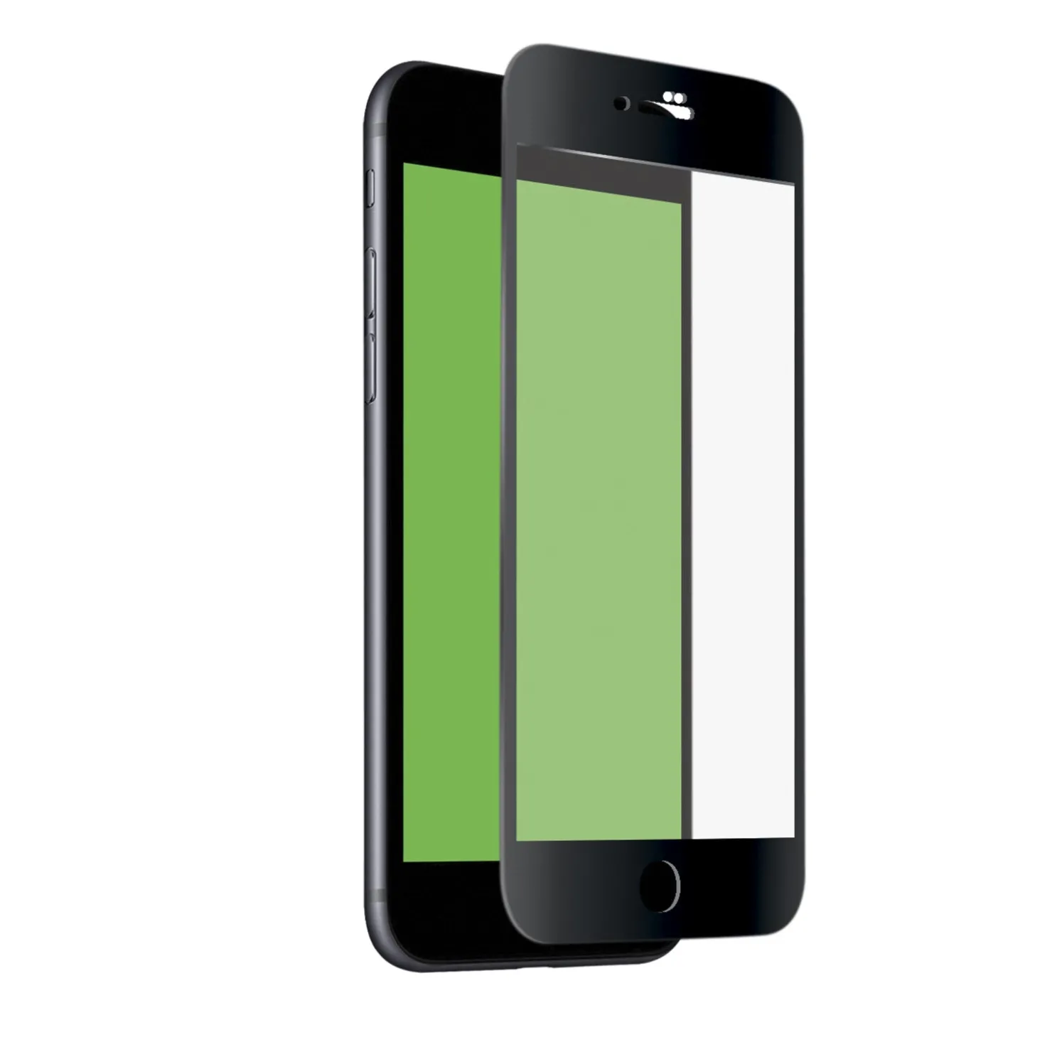 Glas Displayschutz 4D Vollbild für iPhone SE 2020/SE 2022/8/7/6s/6 mit Applikator|SBS Best
