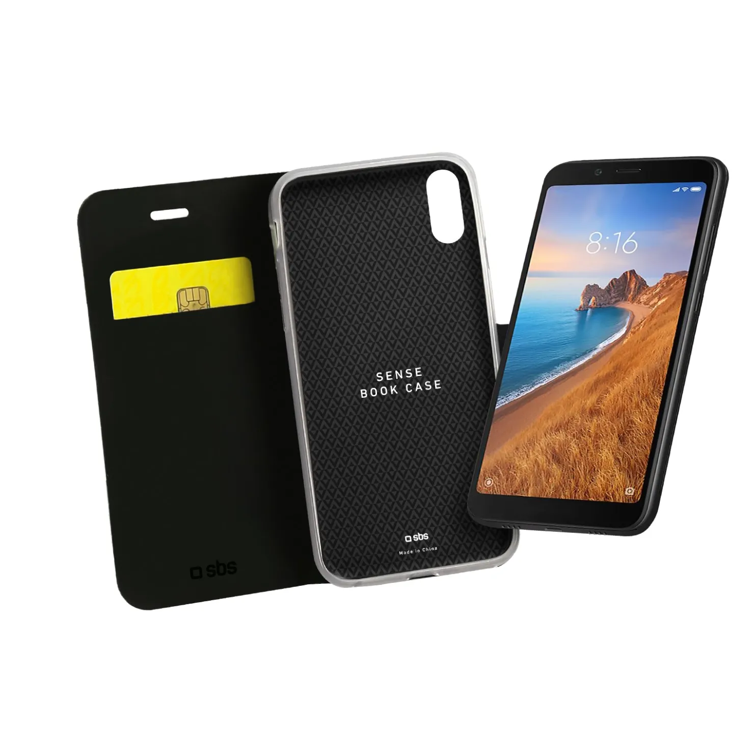 Handyhülle Book Sense für Xiaomi Redmi S2|SBS Sale