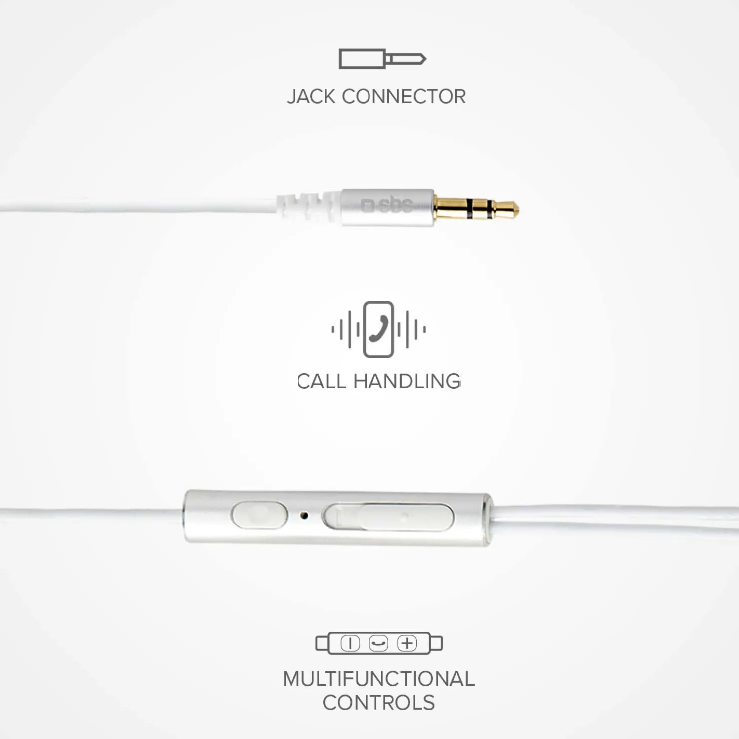 In-Ear-Kopfhörer aus Metall aus der Gold Collection|SBS Best