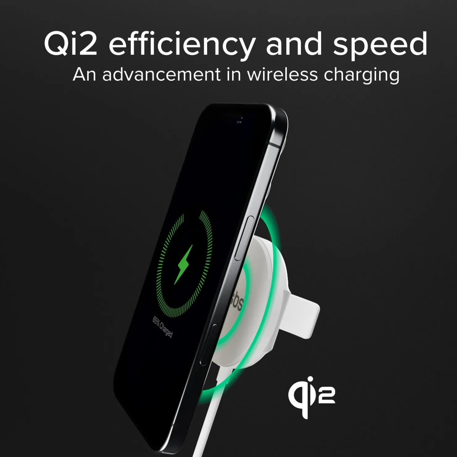 Kabellose Ladestation Qi2, MagSafe-kompatibel mit Standfunktion|SBS Discount