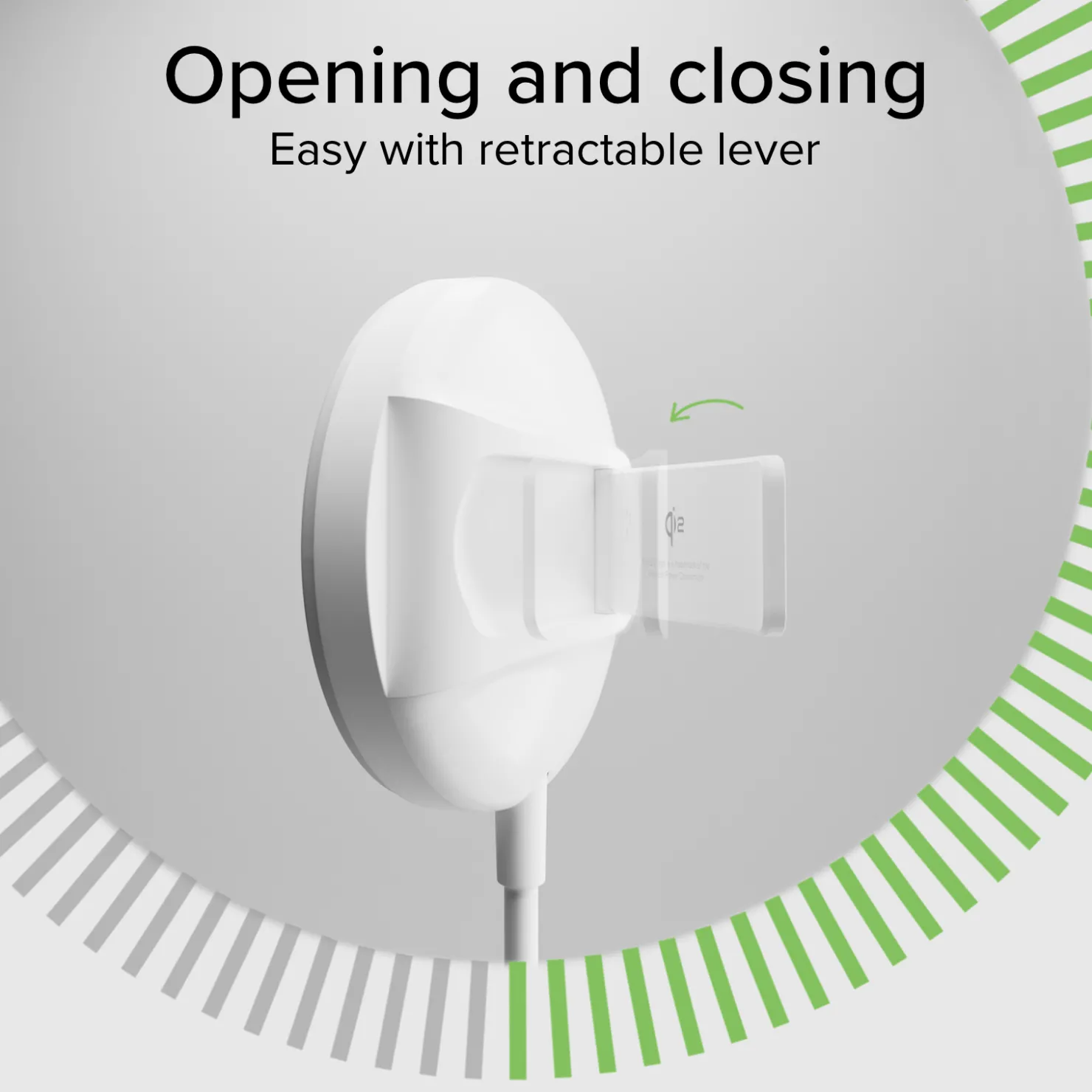 Kabellose Ladestation Qi2, MagSafe-kompatibel mit Standfunktion|SBS Discount