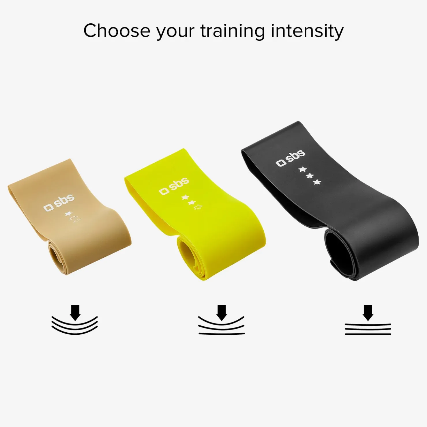 Kit mit drahtlosen TWS-Ohrhörern und elastischen Fitnessbändern|SBS Hot
