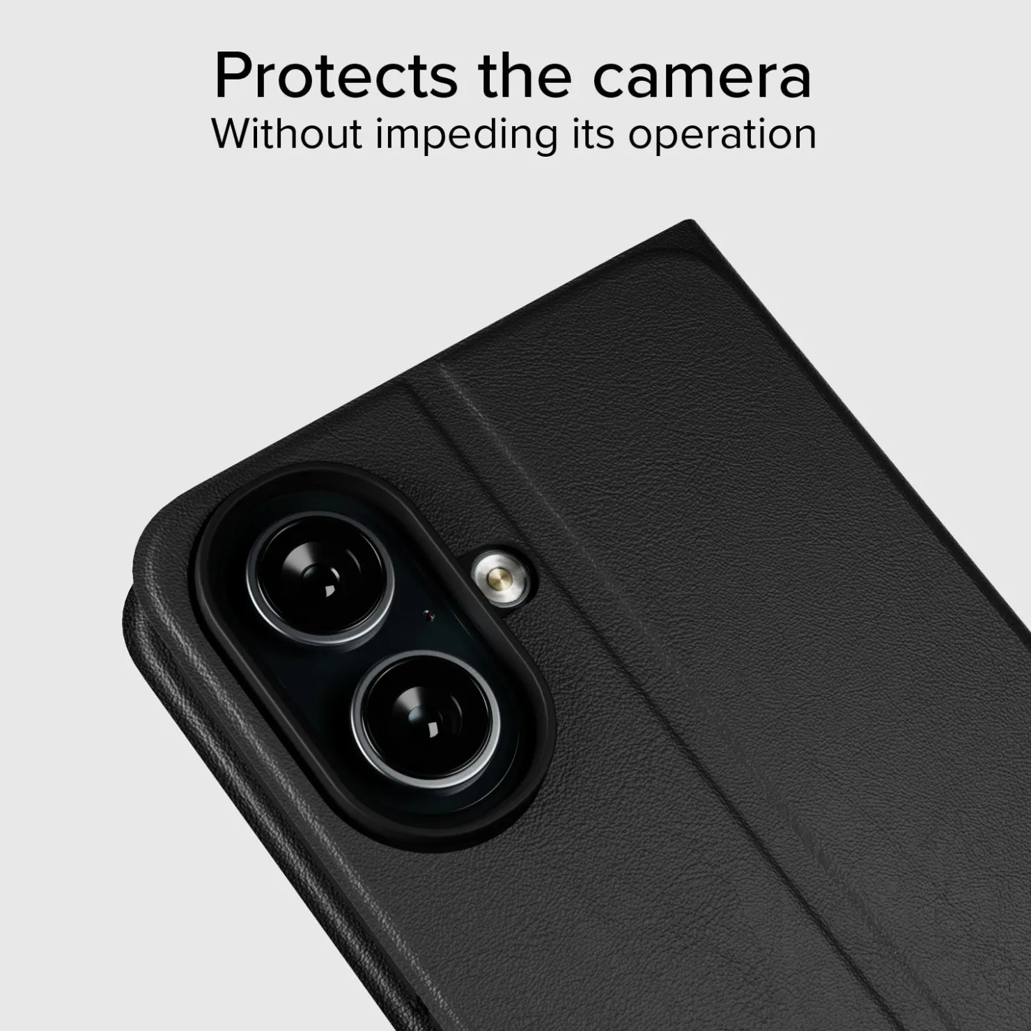 Klapphülle mit Ständer und Soft-Touch-Oberfläche für das iPhone 16|SBS Outlet