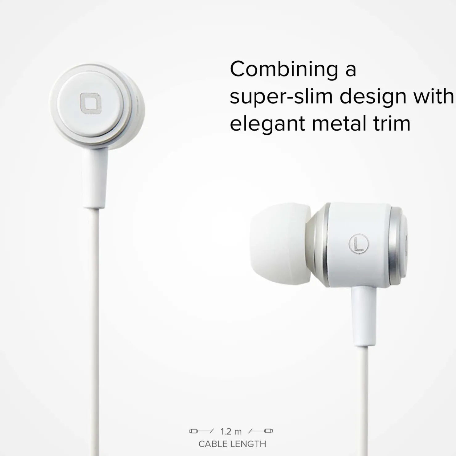 Kopfhörer mit Kabel, Stereo In-Ear Studio Mix 40, 3,5 mm Klinkenstecker mit Mikrofon und Taste zur Gesprächsannahme/ -beendigung|SBS Clearance