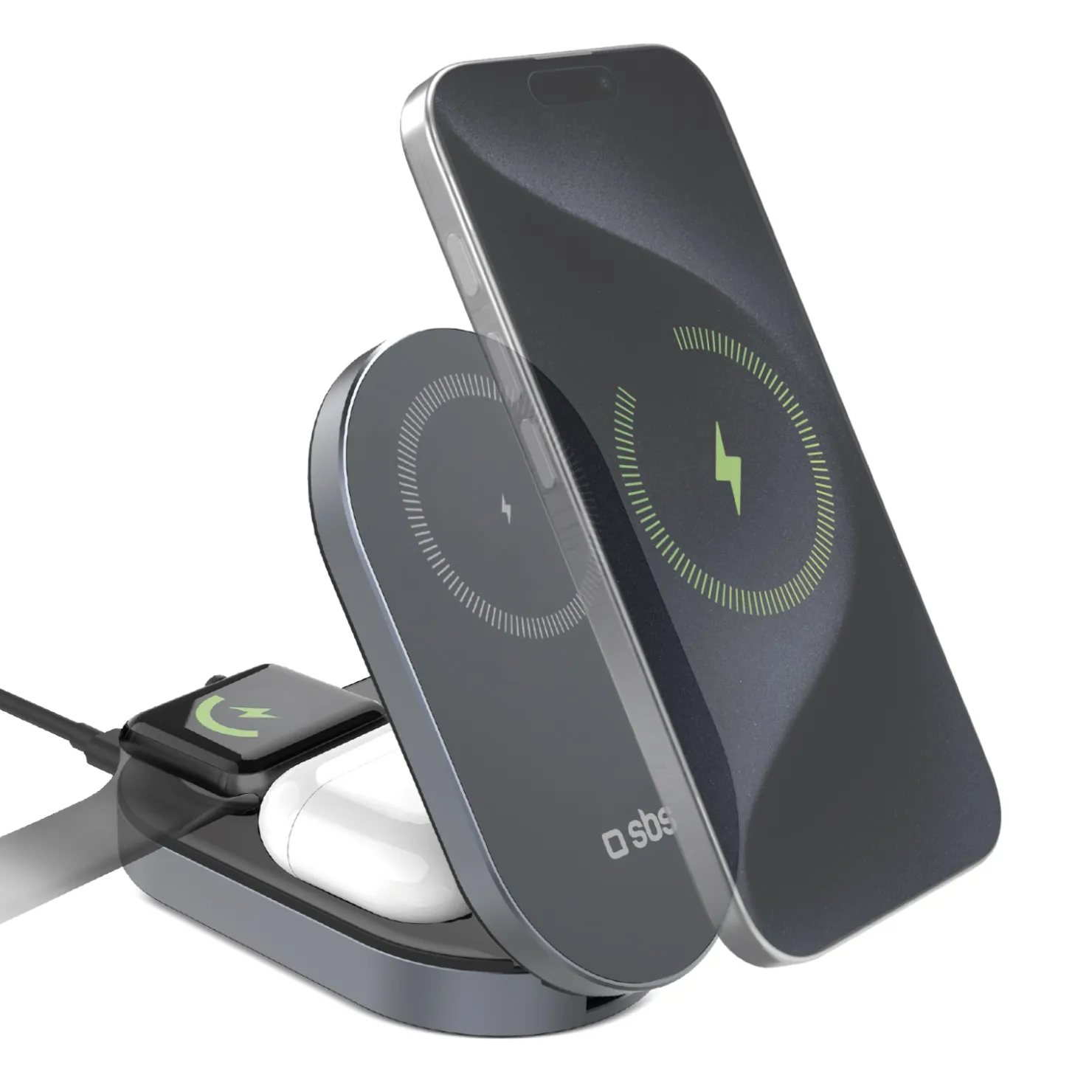Ladegerät Wireless Power Dock 3 in 1|SBS Outlet