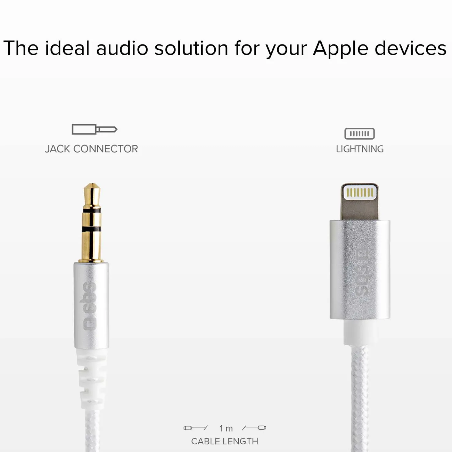 lightning - 3,5 mm Stecker Adapter|SBS Discount