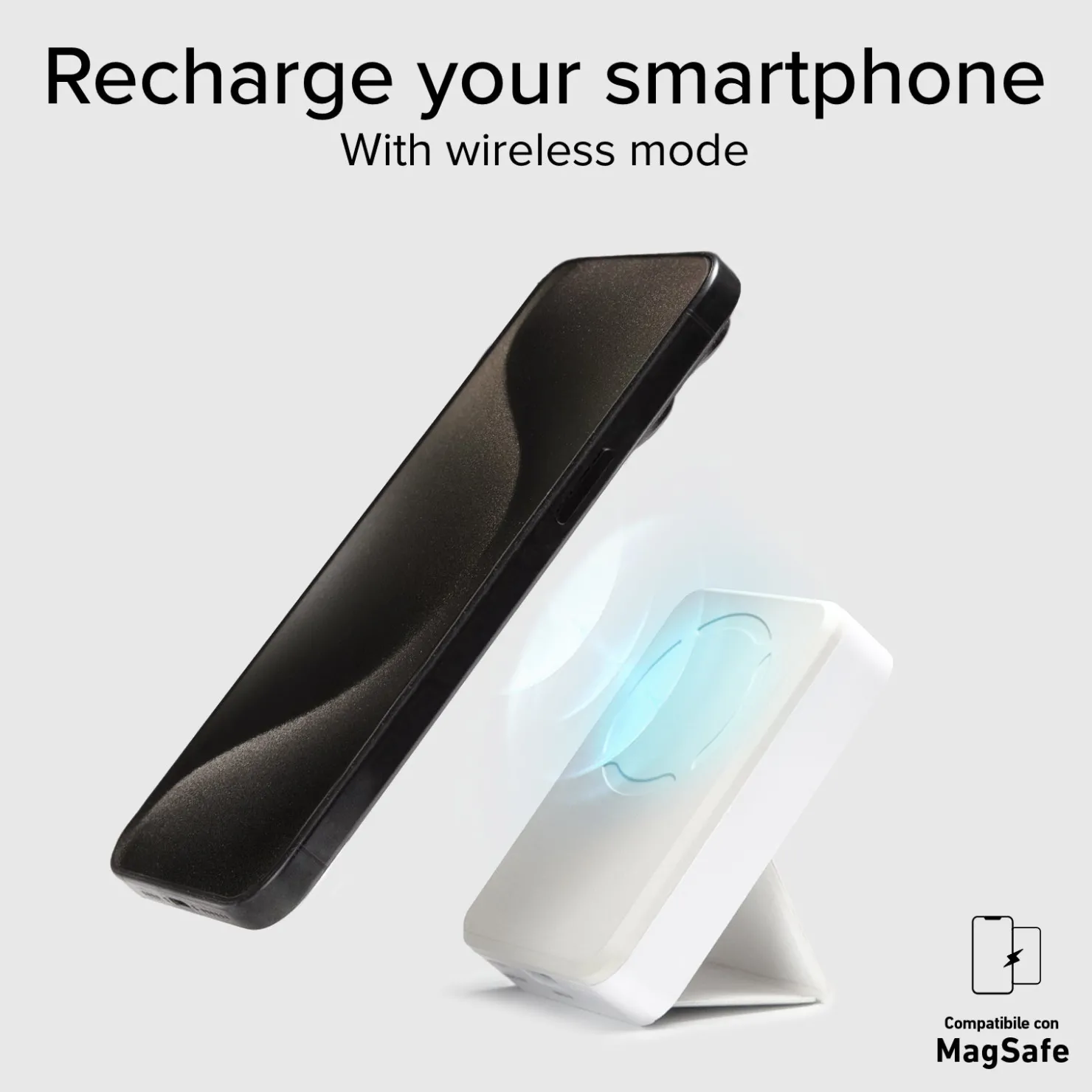 Magnetische kabellose 5000-mAh-Powerbank mit Standfunktion|SBS Discount