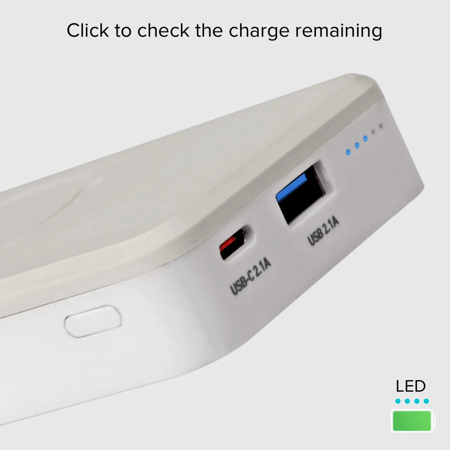 Magnetische kabellose 5000-mAh-Powerbank mit Standfunktion|SBS Discount