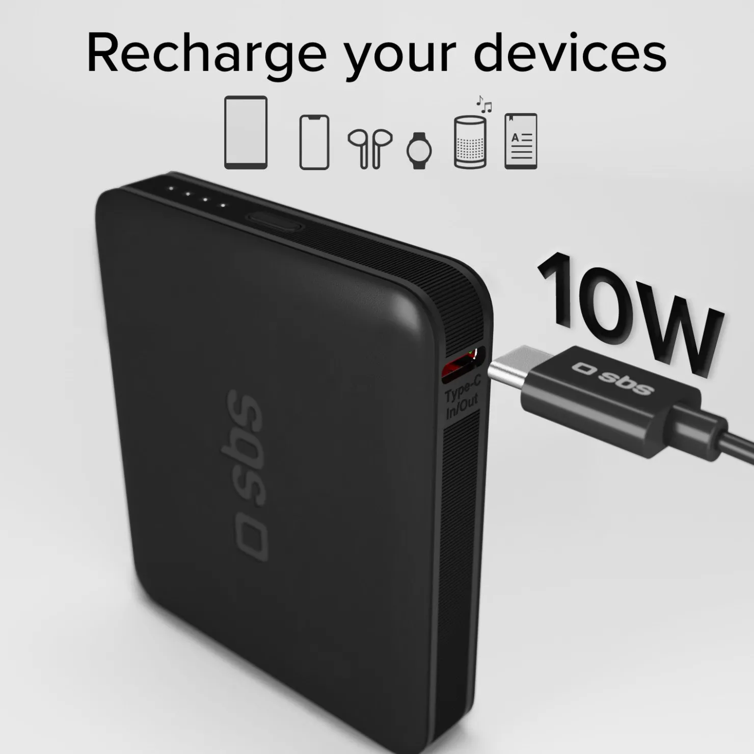 5000-mAh-Powerbank von hoher Dichte|SBS Best
