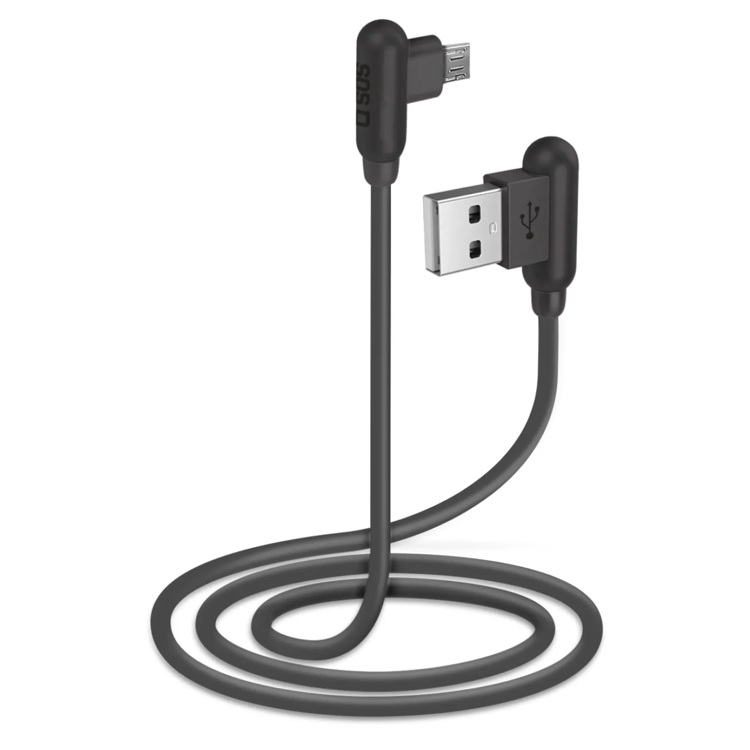 Micro-USB-Kabel mit 90°-Anschlüssen|SBS Hot
