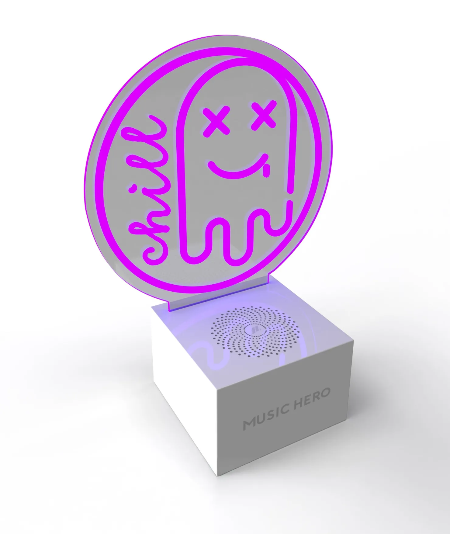 Neon: kabelloser Lautsprecher mit LED-Leuchten|MH Online