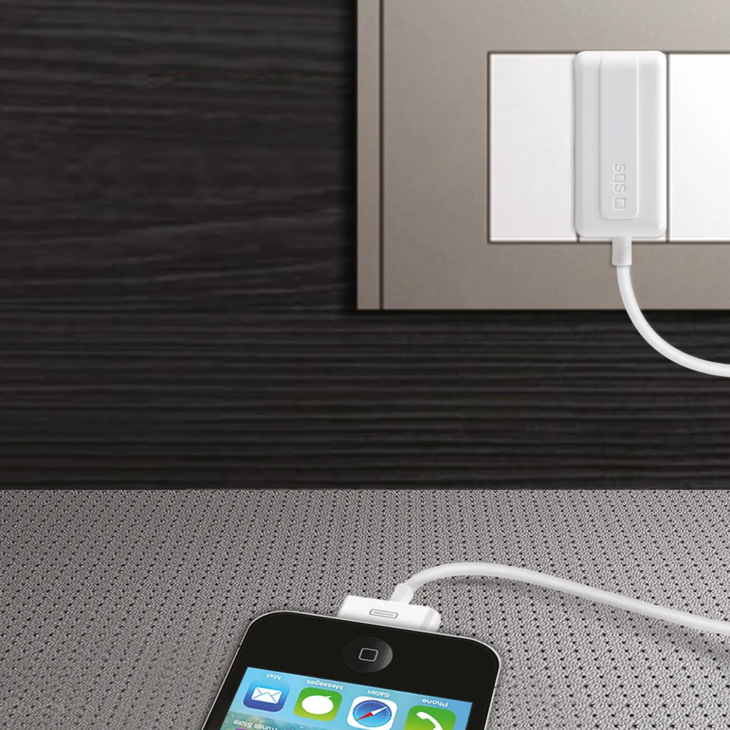 Netzladegerät für iPhone und iPod|SBS Online