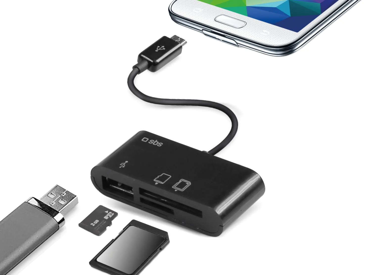 OTG-Kabel und Kartenleser für Tablets und Smartphones|SBS Best