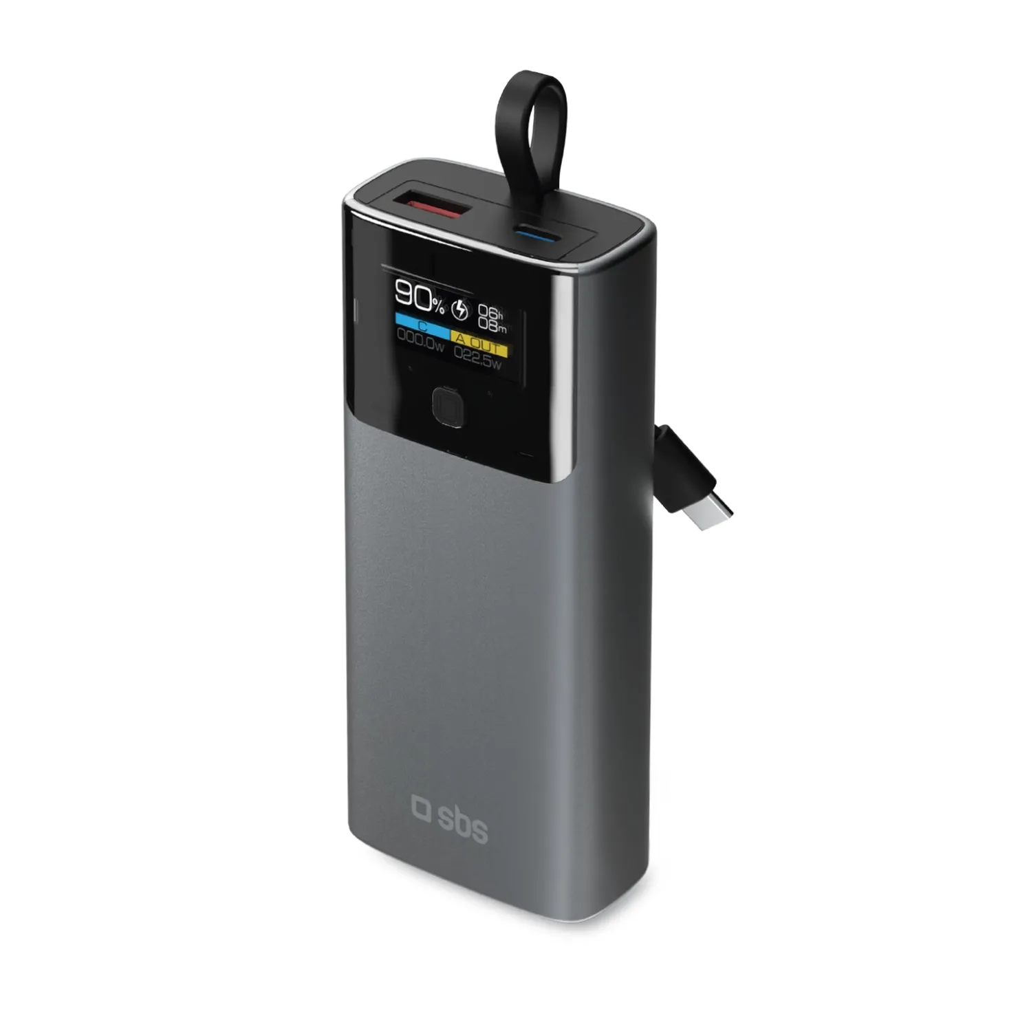 Power Bank 10.000 mAh mit LCD PD 20W|SBS Hot