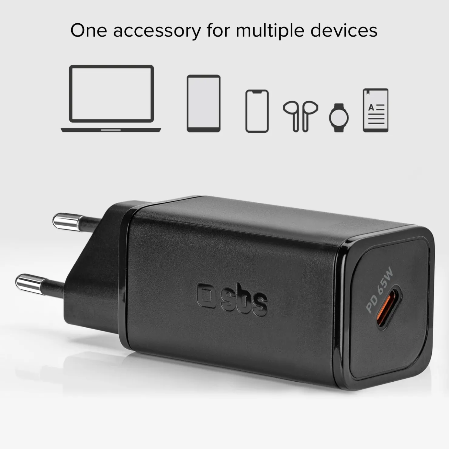 Power Delivery GaN-Ladegerät 65 Watt|SBS Outlet