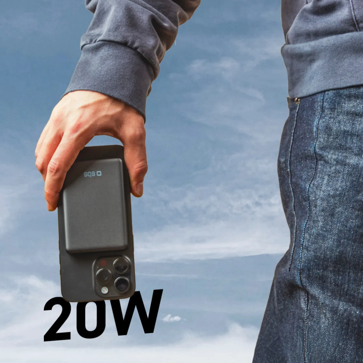 Powerbank 5000 mAh kompatibel mit MagSafe|SBS Best