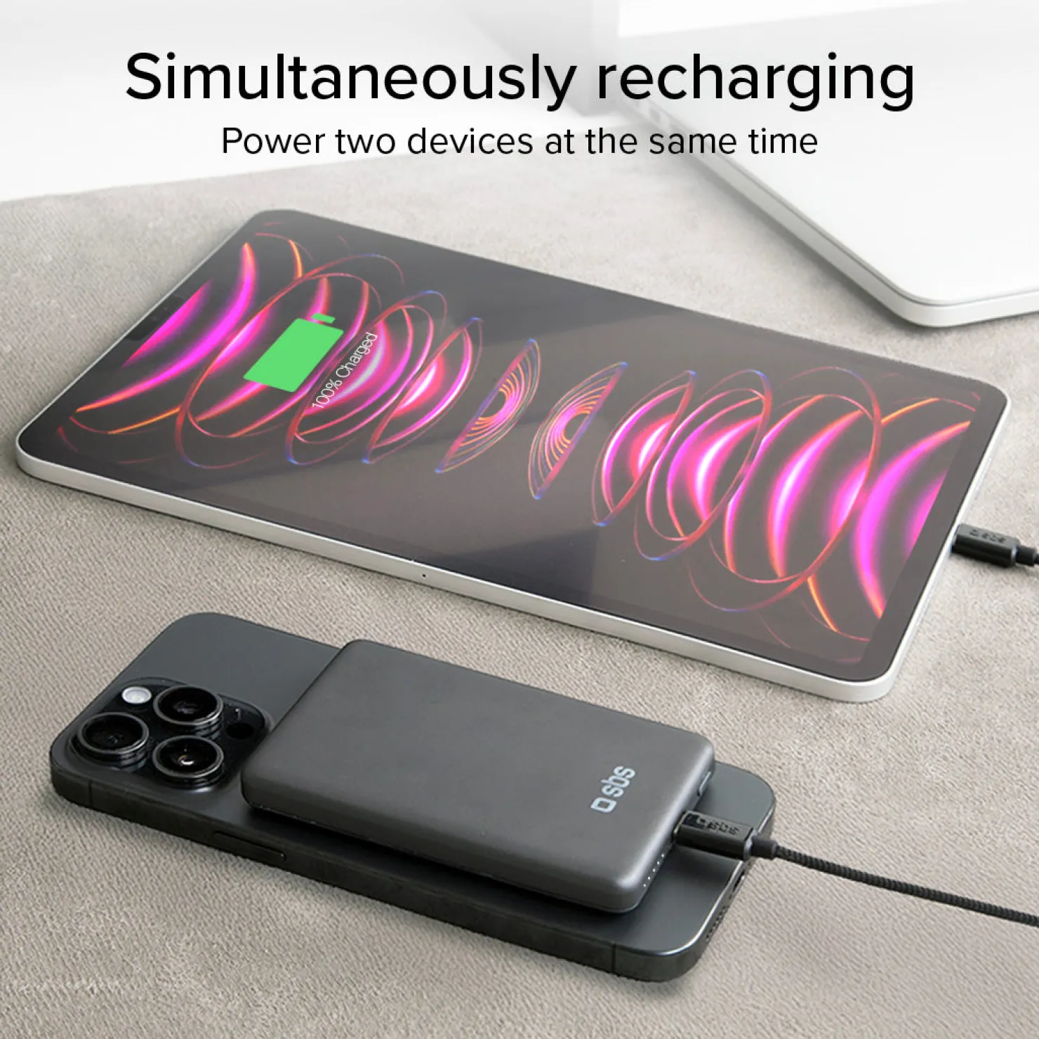 Powerbank 5000 mAh kompatibel mit MagSafe|SBS Best
