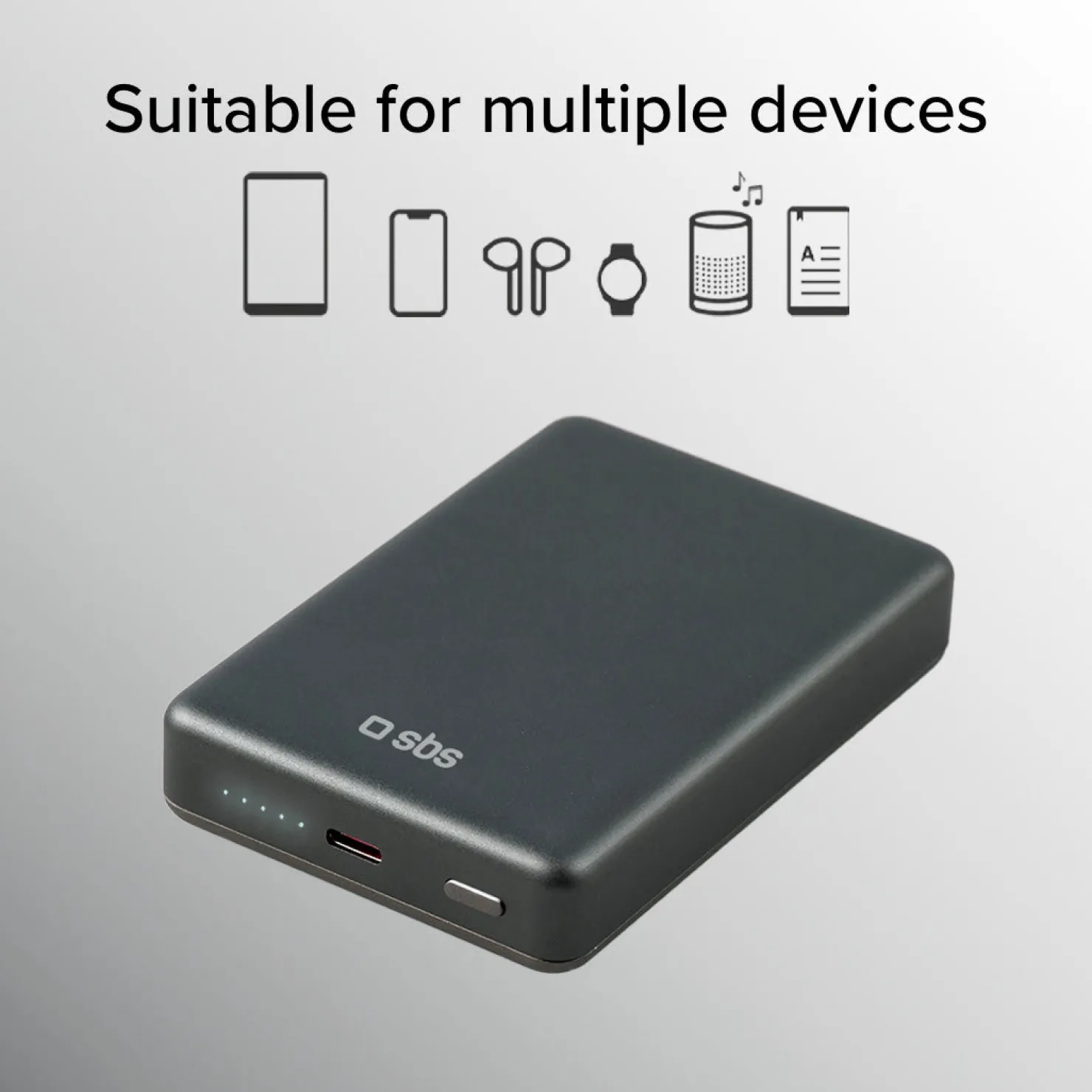 Powerbank 10&nbsp;000&nbsp;mAh kompatibel mit MagSafe|SBS Fashion