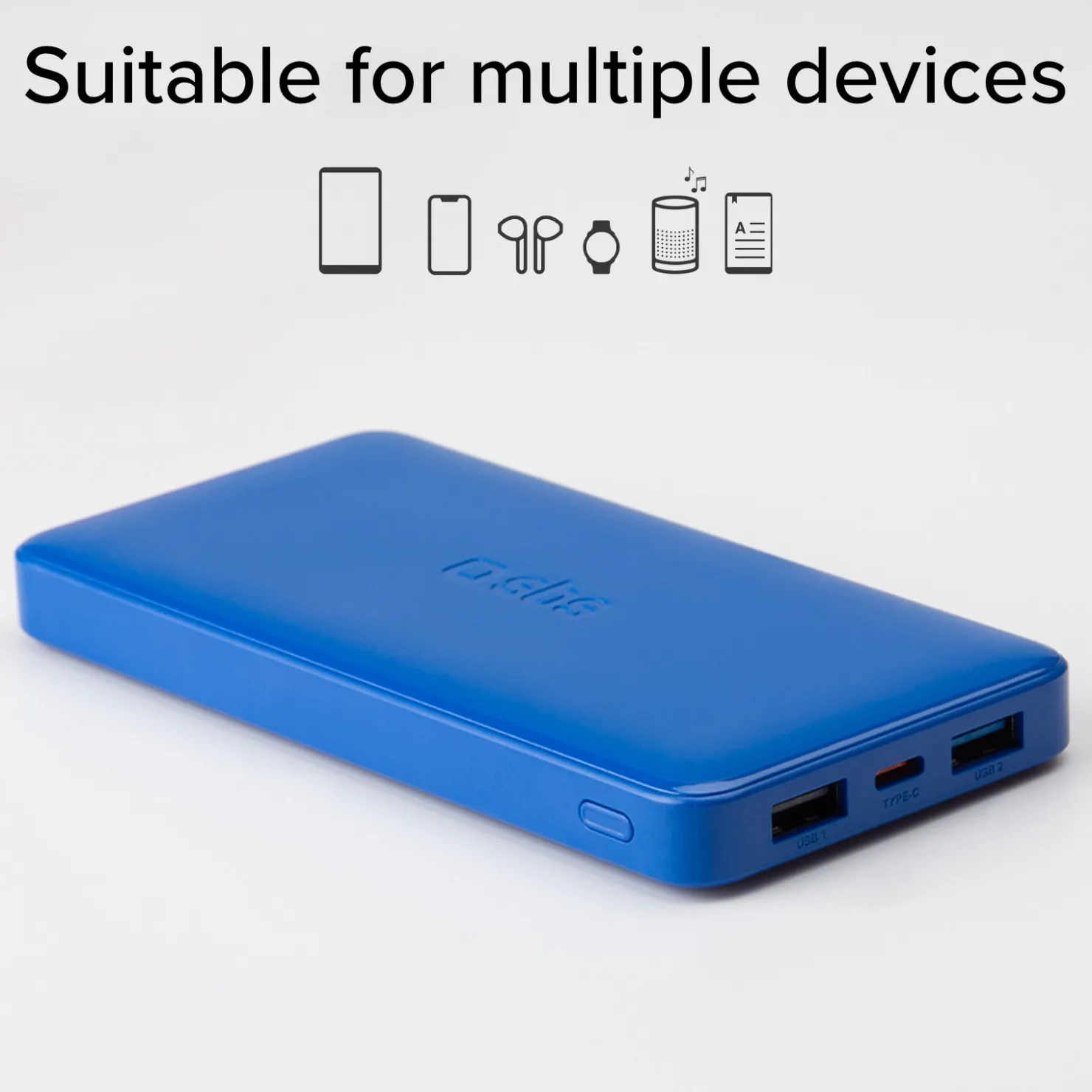 Powerbank fast charge mit 10.000 mAh und 2 USB|SBS Clearance