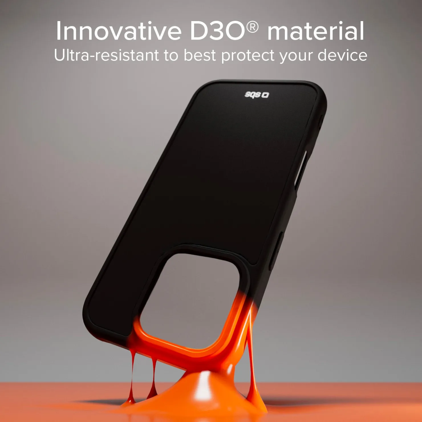 Schutzhülle für iPhone 15 Pro Max mit D3O-Technologie|SBS New