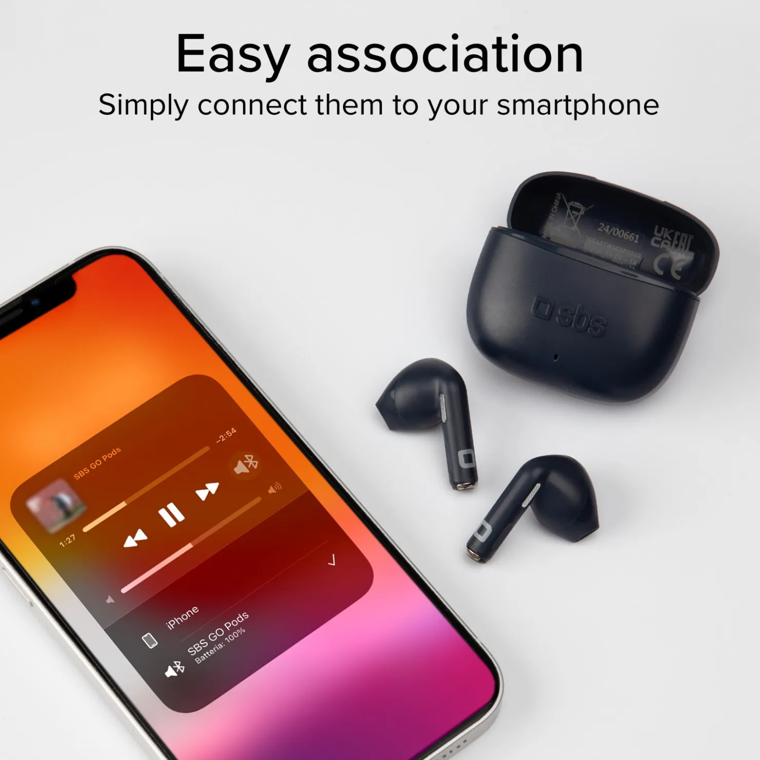 Semi-in-Ear-Ohrhörer TWS|SBS Hot